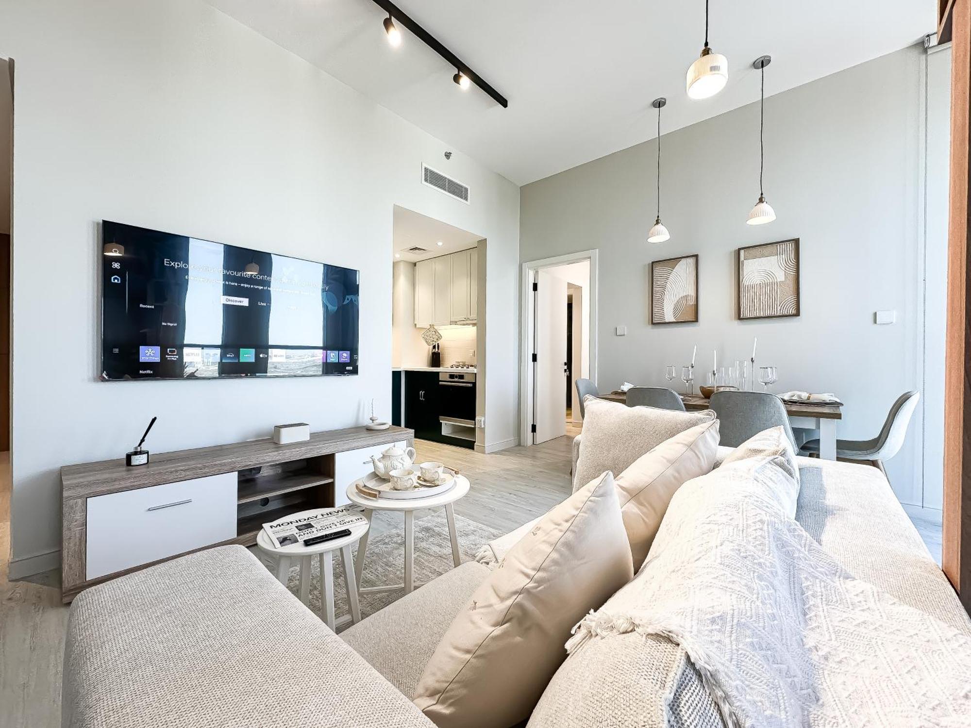 Trophy - Stylish Urban Retreat At Midtown Noor 1 Appartement *