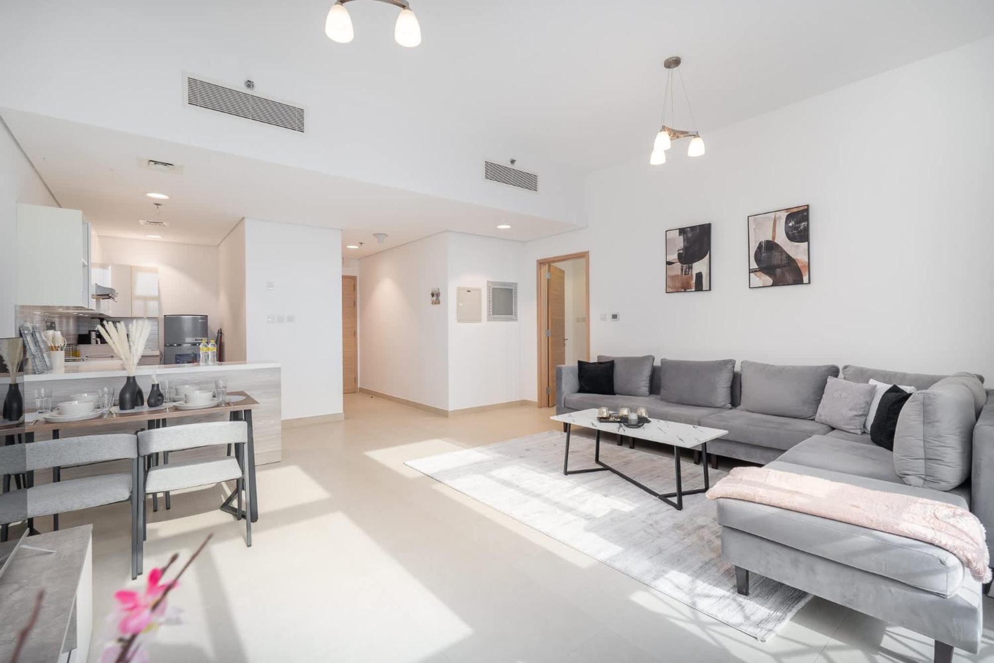 Splendid 1 Bedroom Flat In Iris Amber Al Jaddaf Apartamento