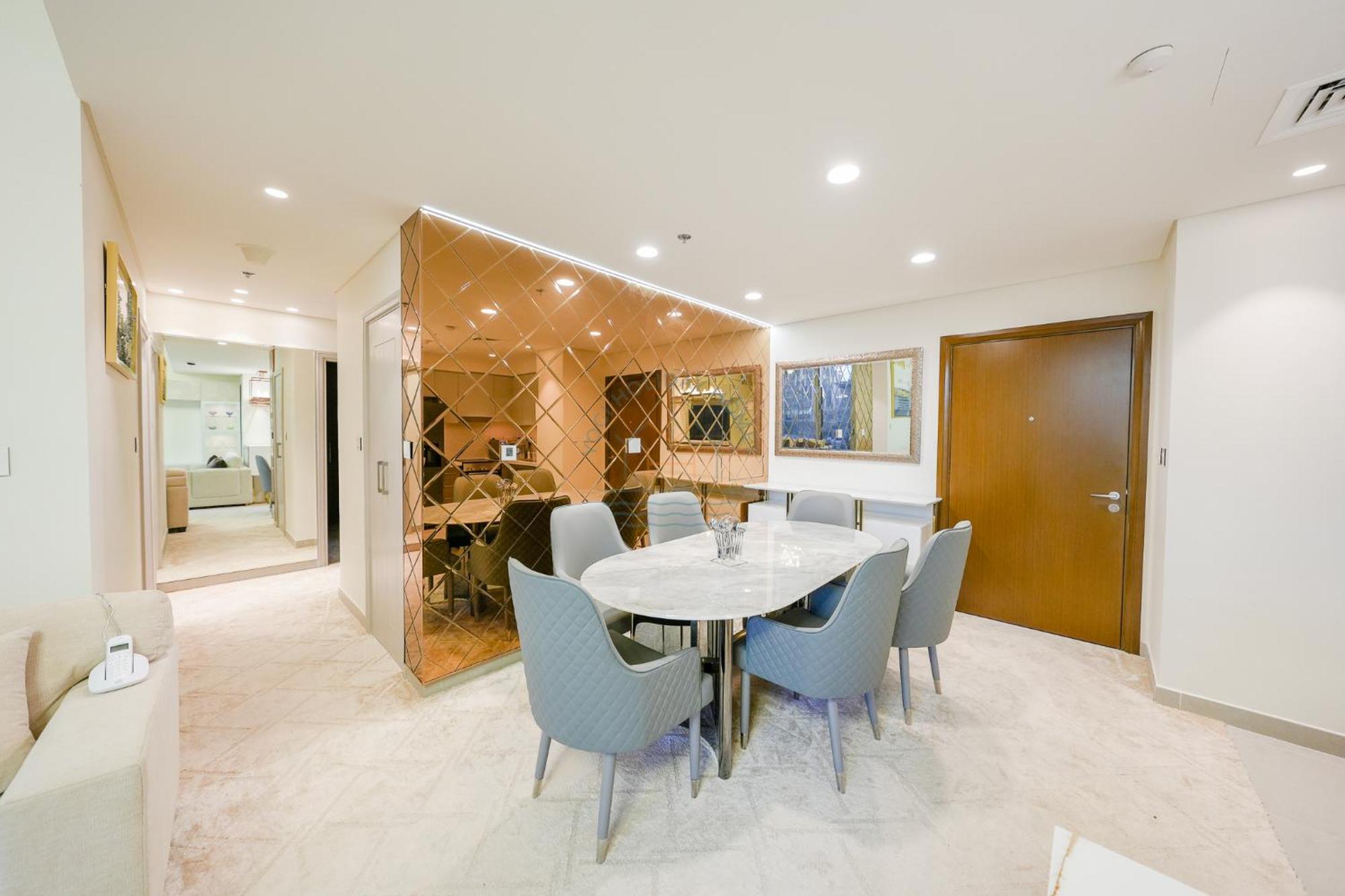 Appartement Luxe - Stylish 2br Downtown Escape Dubaï