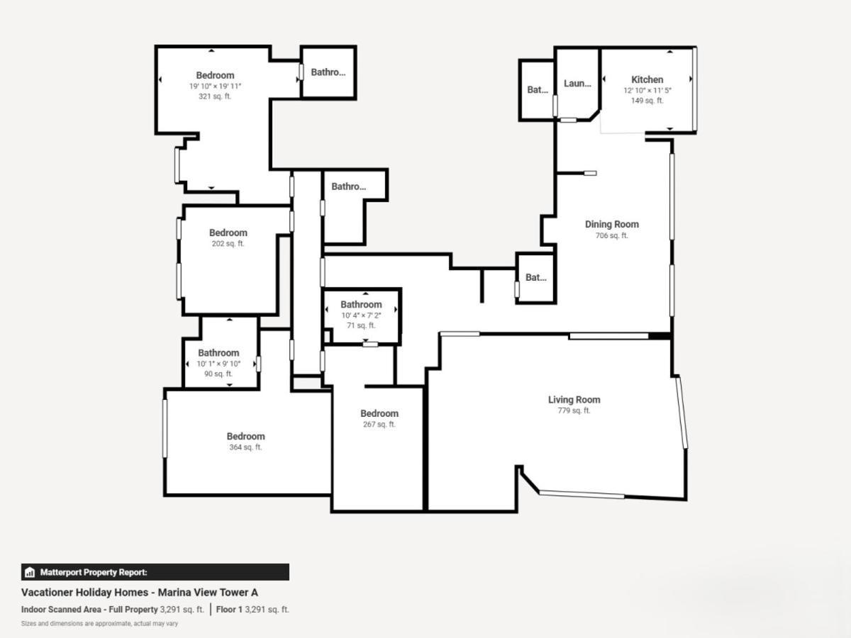 Marina View - Luxurious Four Bed With Private Pool Appartement Dubaï