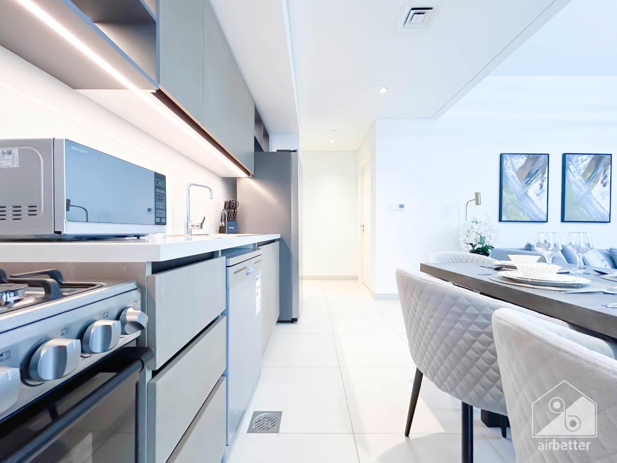 Apartment Stunning Burj Crown 2bedroom With Balcony & View