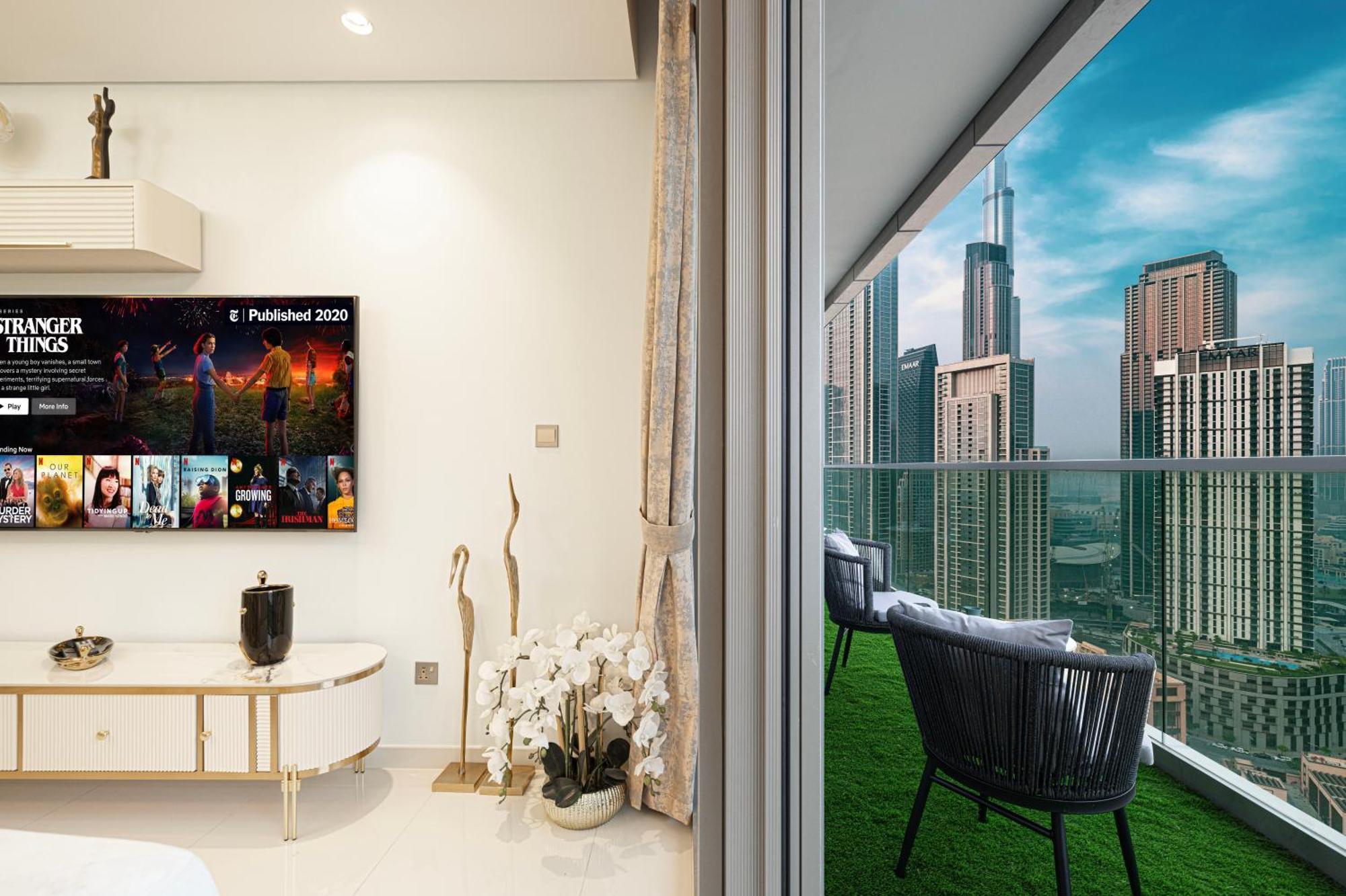 Panoramic Burj Khalifa Views-64th Floor Infinity Pool Appartement