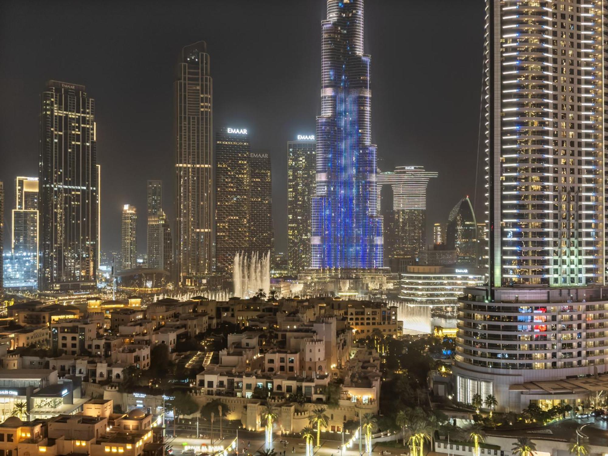 View In And Burj Khalifa View - 2 Bedroom - 3 Beds Appartement