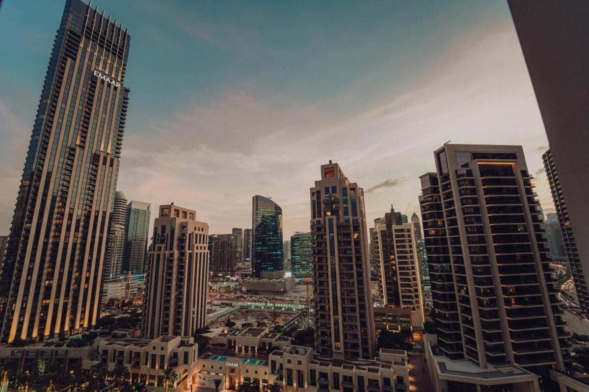 Appartement Elegant Downtown 5 Minute Walk To Burj Khalifa & Mall