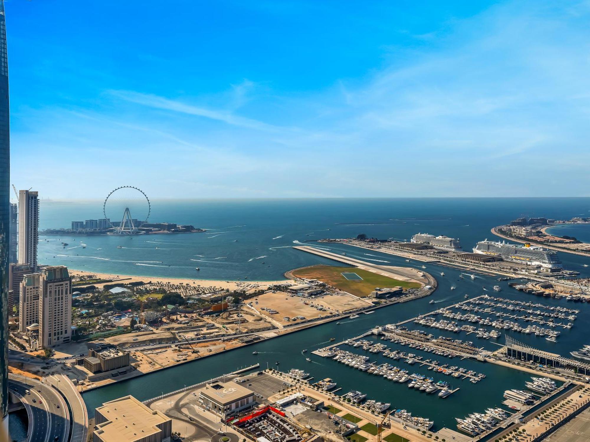 Amazing Full Sea And Palm View 58 Floor Appartement *
