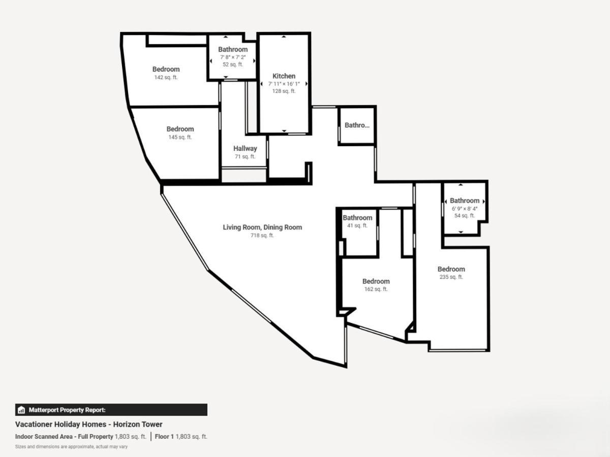 Horizon Tower - Elegant Four Bed In Marina Appartement
