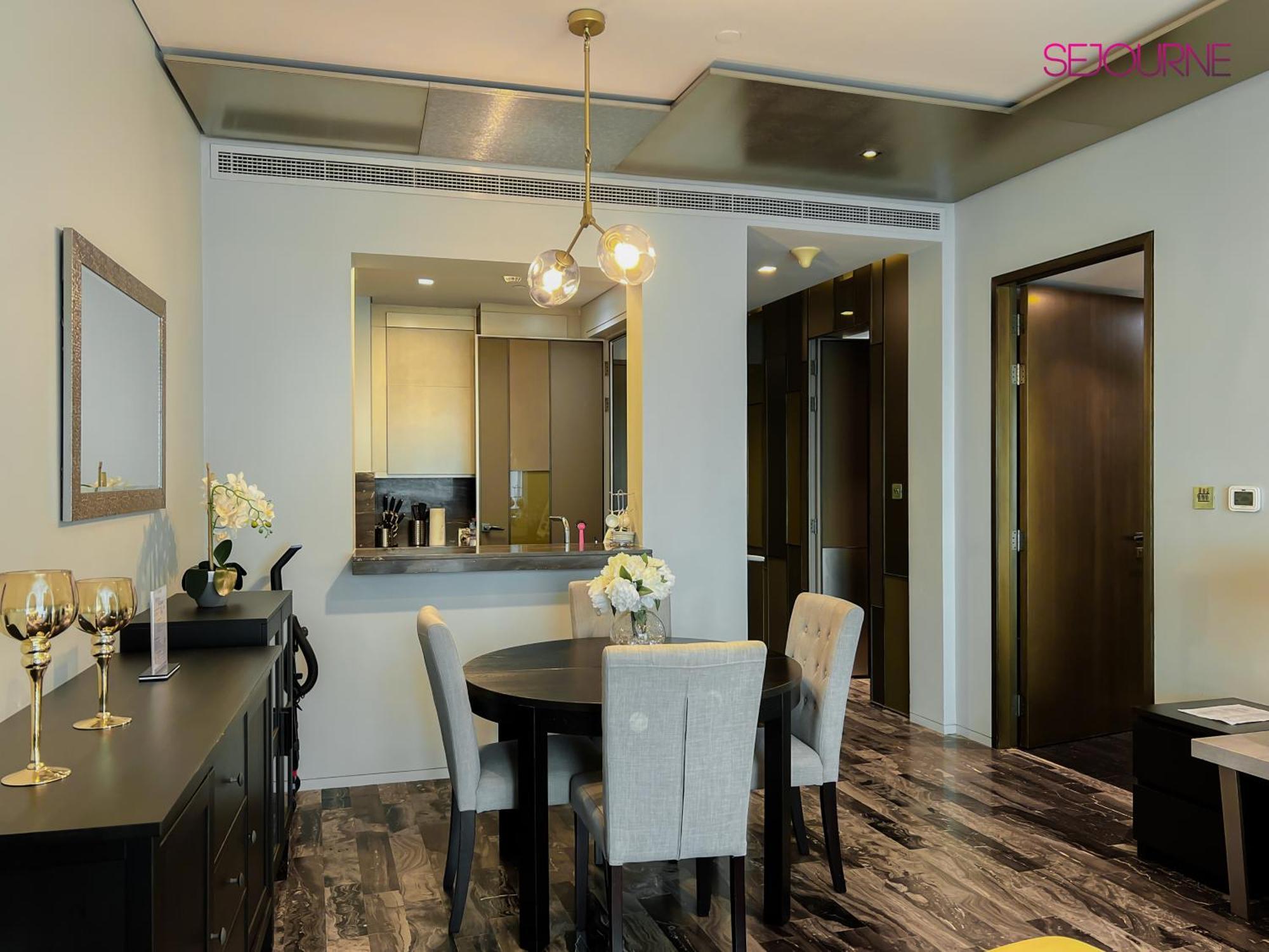Dh58 - High End 1br, Palm Views In Damac Heights Tower *