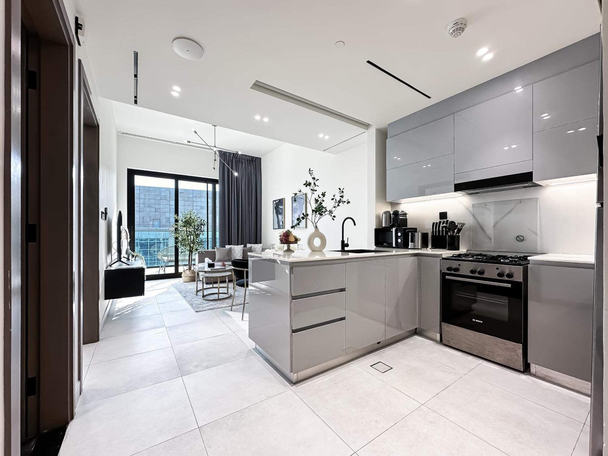 Trophy Sunny Honey Canal View & Infinty Pool Appartement Dubaï