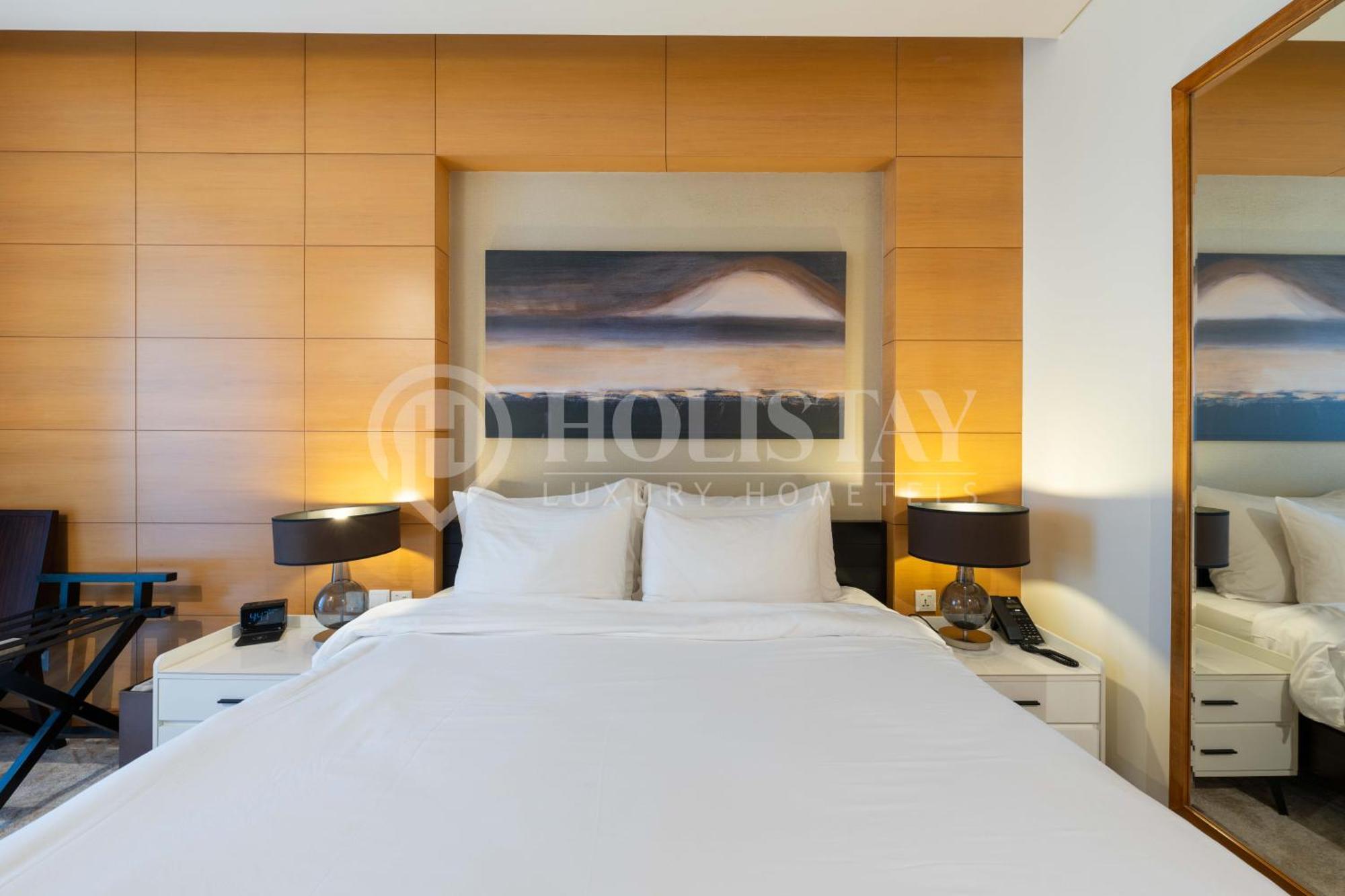 Lägenhet Holistay Luxury Homes - Burj Khalifa View - Direct Access Mall *