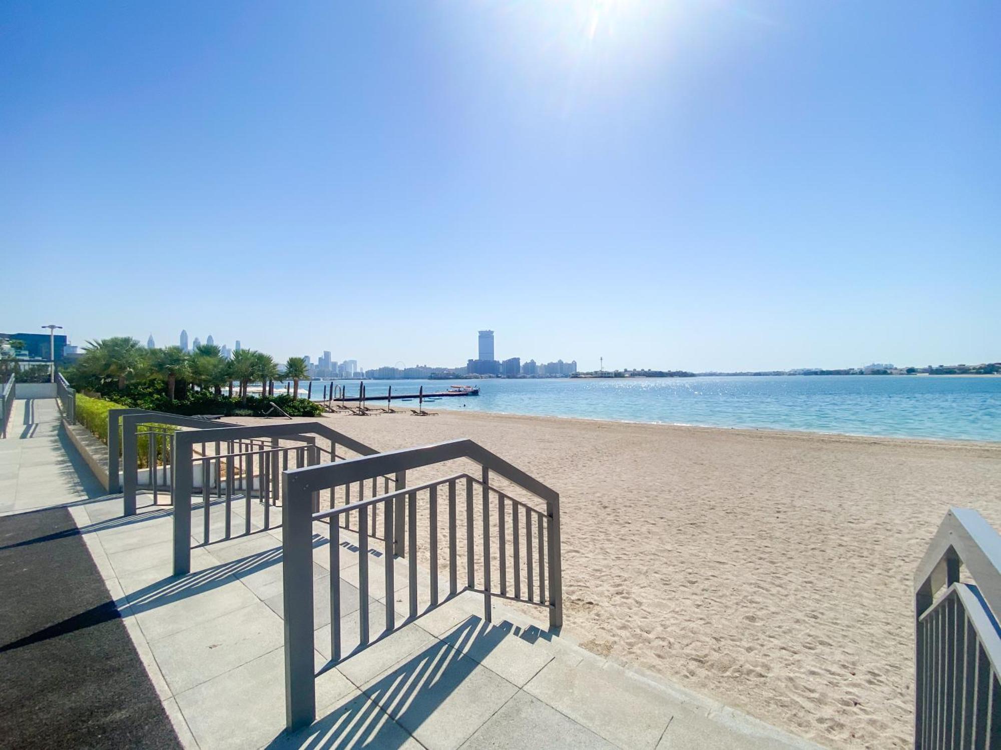 Lux Mina 1 Bhk In Palm Jumeirah With Sea View And Private Beach Lejlighed Dubai