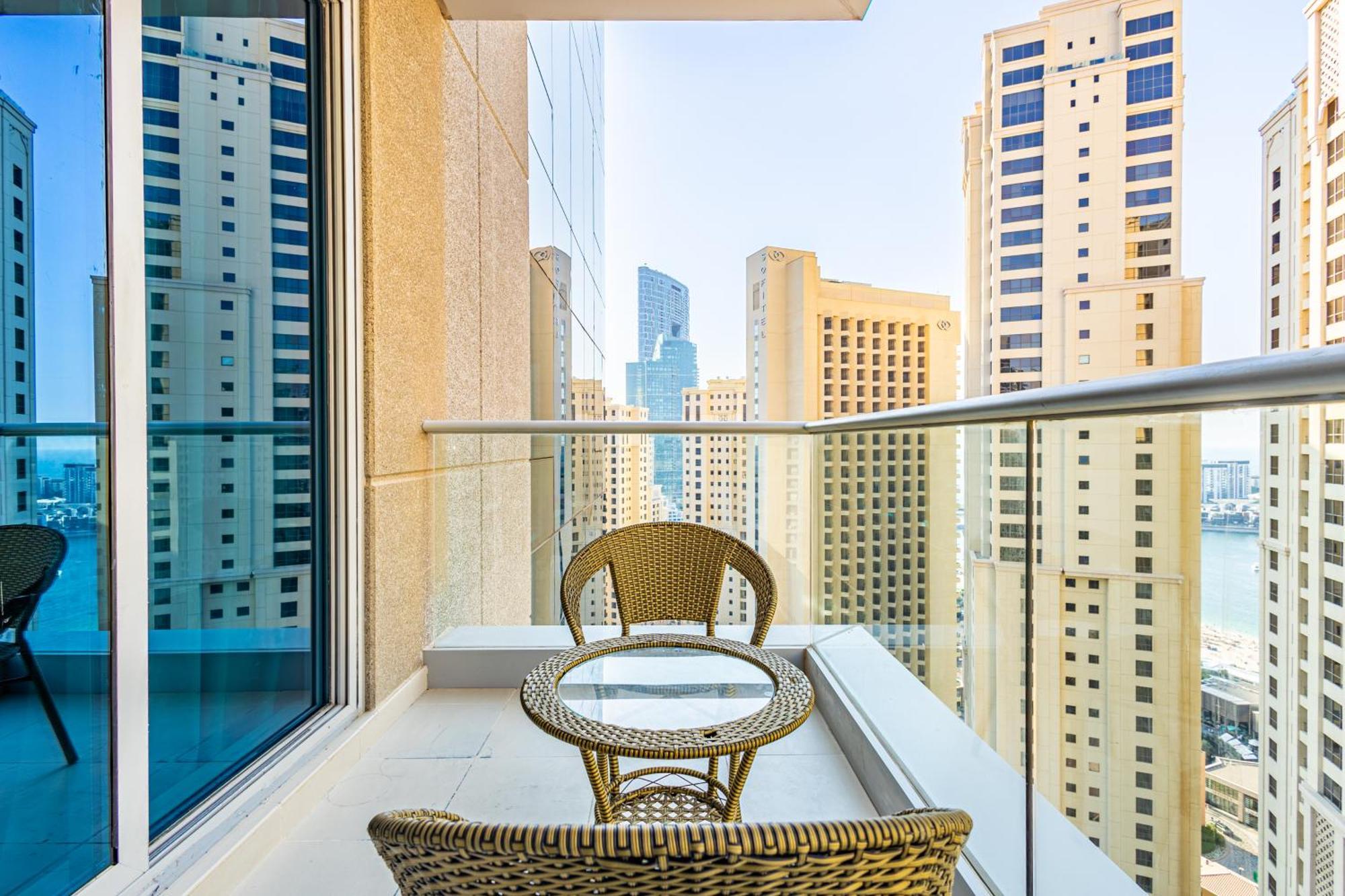 Unique Jbr Gem - Full Sea View - Designer's Choice - 5 Min Walk From Jbr Dubaï