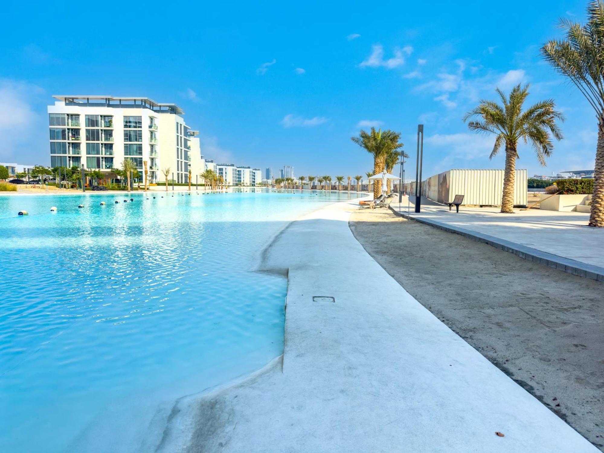 Bookable - District One, Crystal Lagos - 2 Bedroom With Study Appartement Dubaï