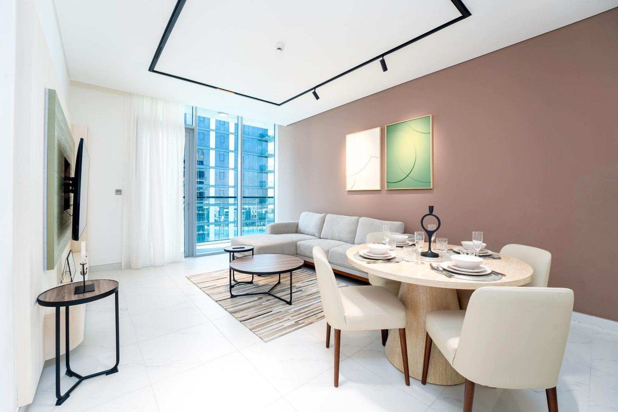 Bookable - District One, Crystal Lagos - 2 Bedroom With Study * Dubaï