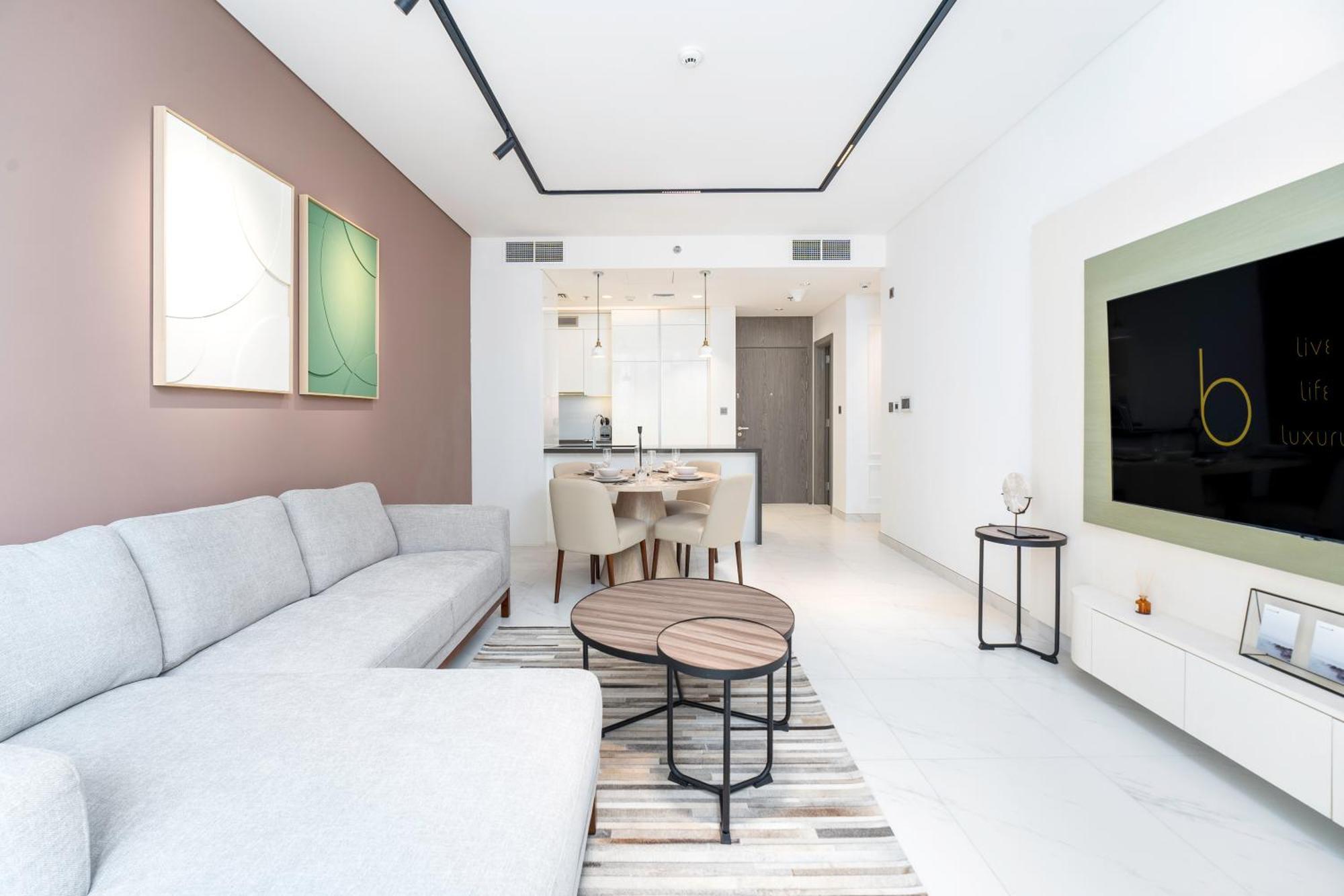 Bookable - District One, Crystal Lagos - 2 Bedroom With Study * Dubaï