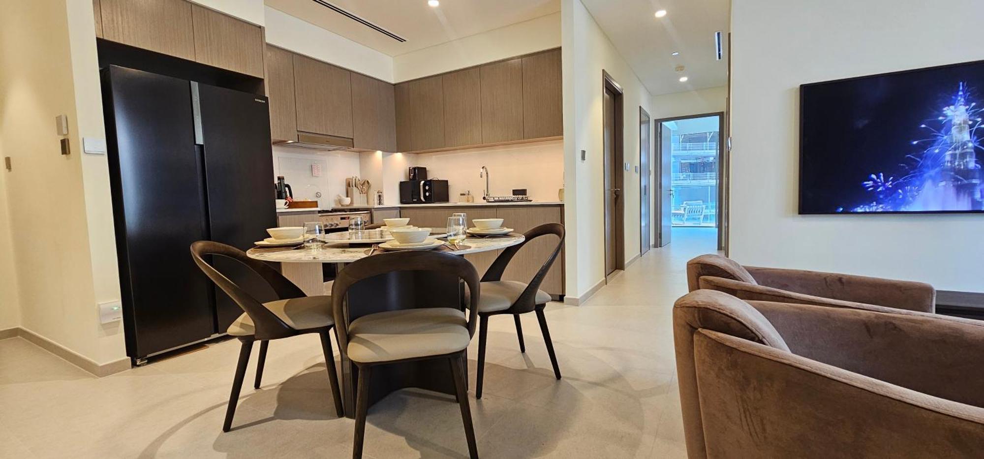 Appartement Grande 303 - 2-bedroom Luxury With Burj Khalifa And Opera Views