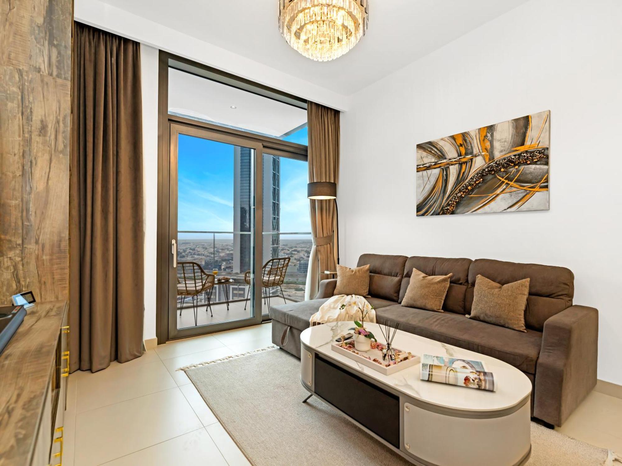 Stylish New 1br Walk To Burj Khalifa & Mall Appartement Dubaï