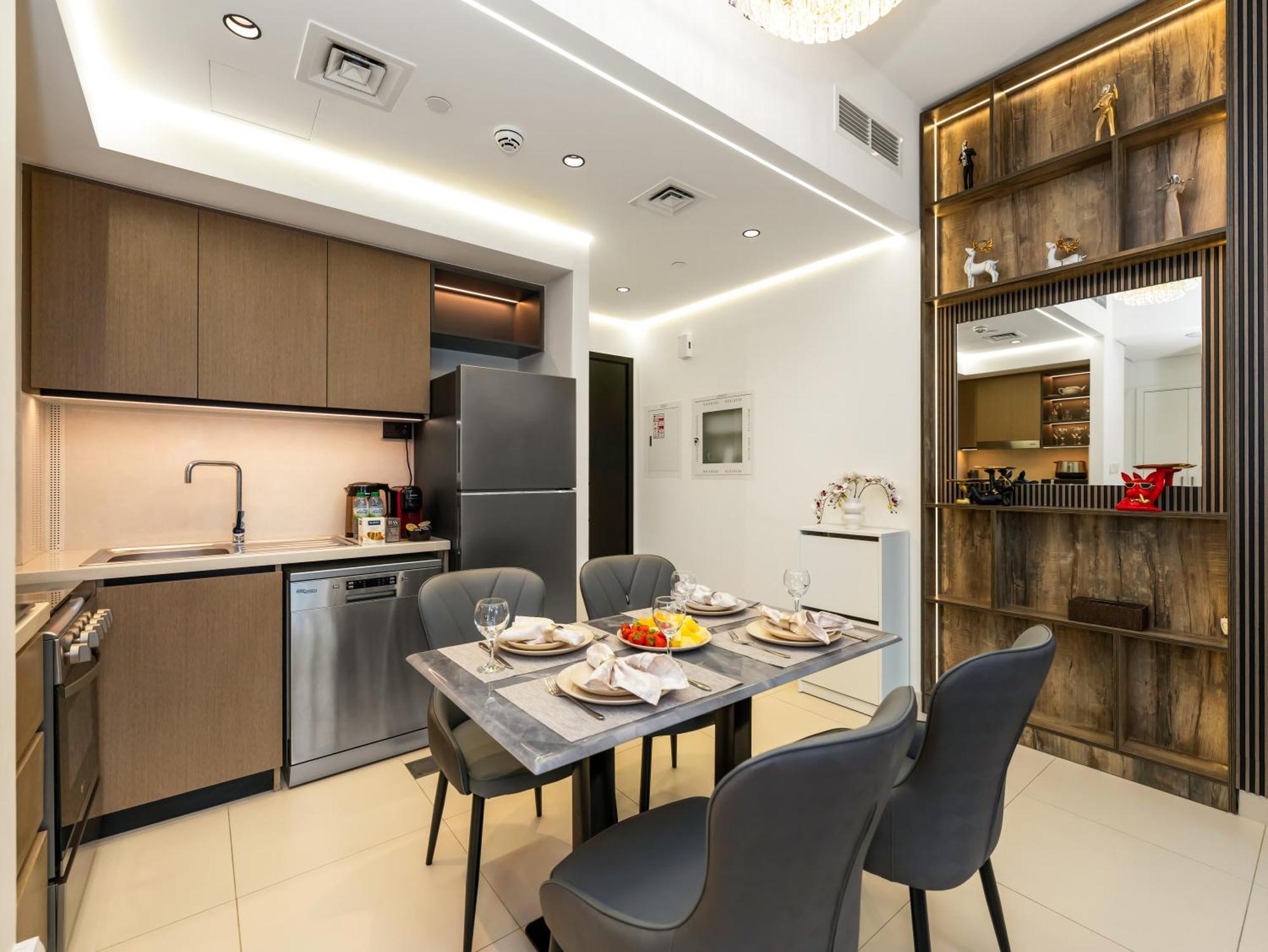 Appartement Stylish New 1br Walk To Burj Khalifa & Mall *