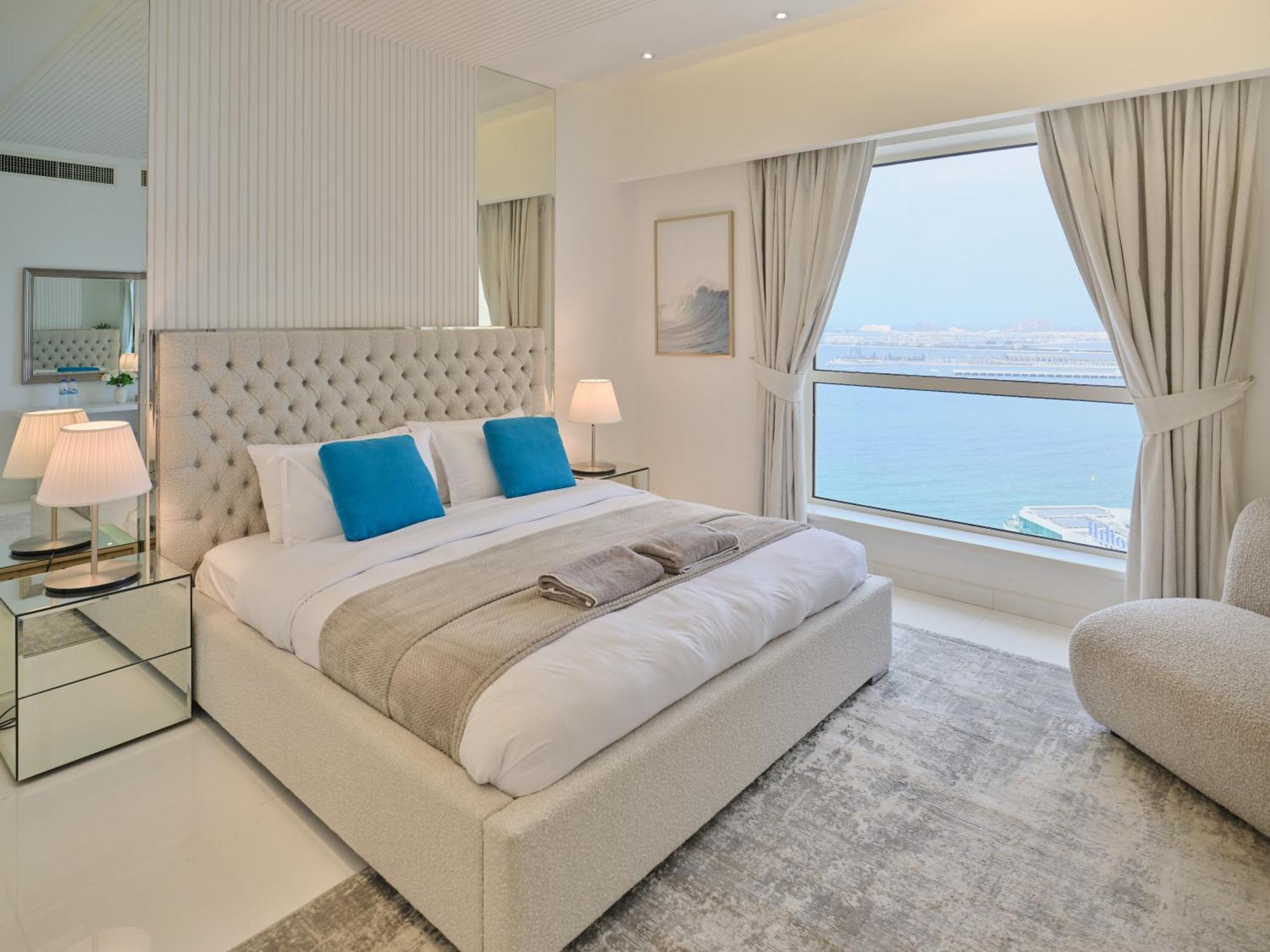 Jbr Beachfront Luxe Sea Facing Appartamento Dubai