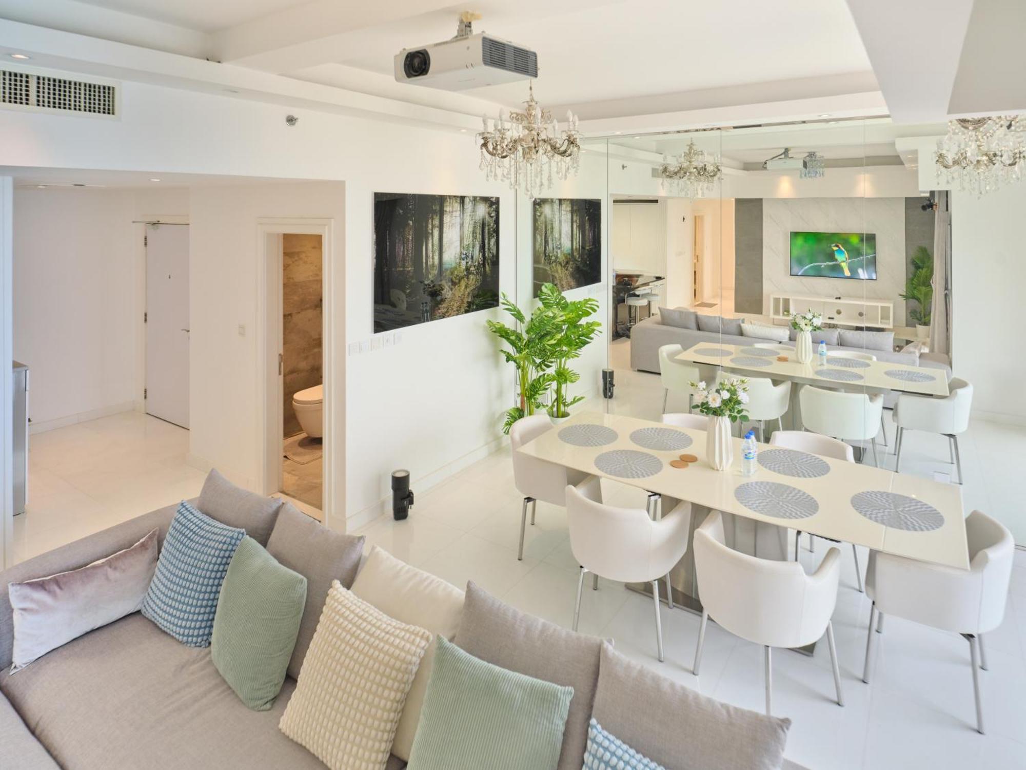 Jbr Beachfront Luxe Sea Facing Appartamento *