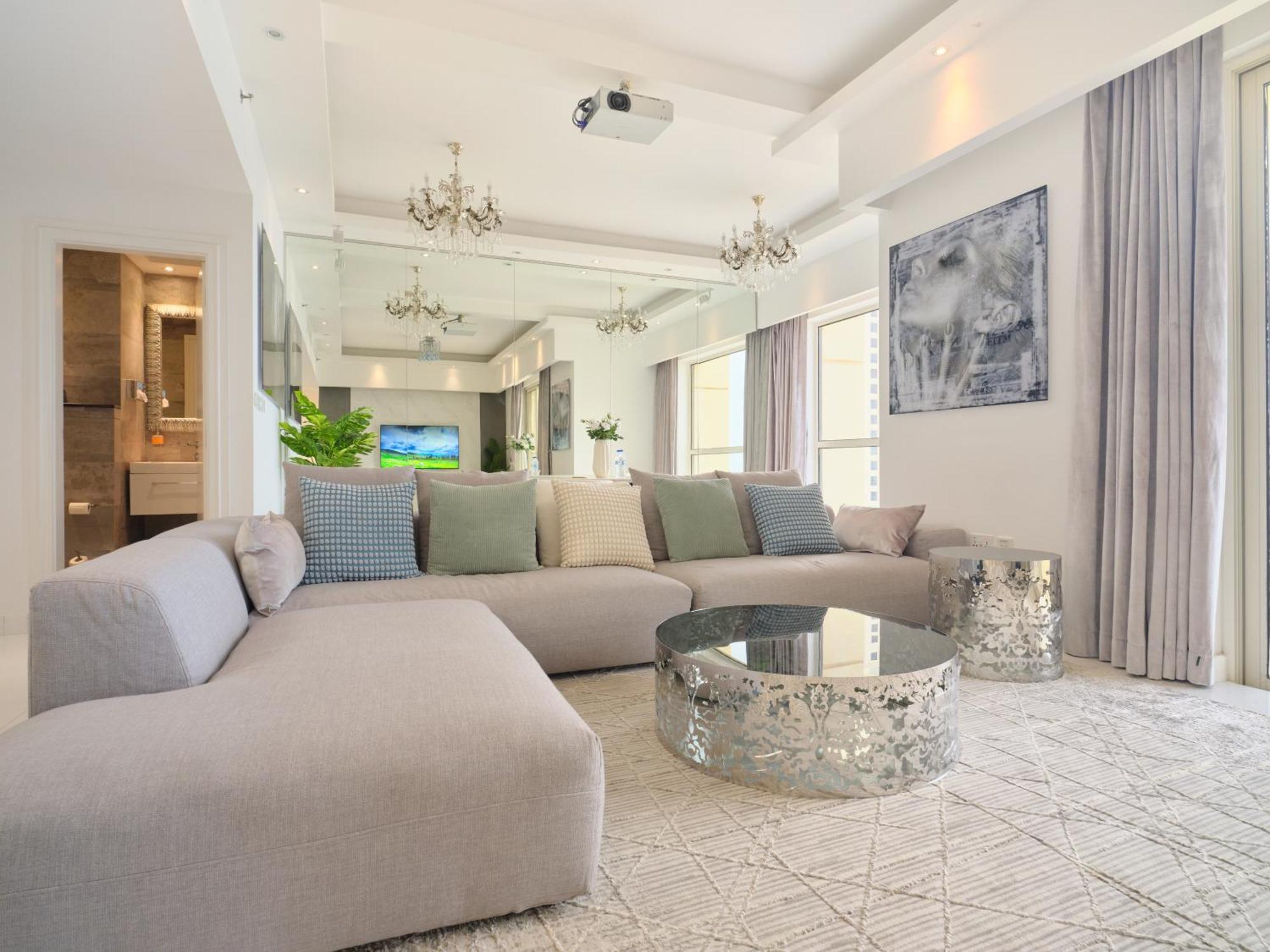 Jbr Beachfront Luxe Sea Facing Appartamento *