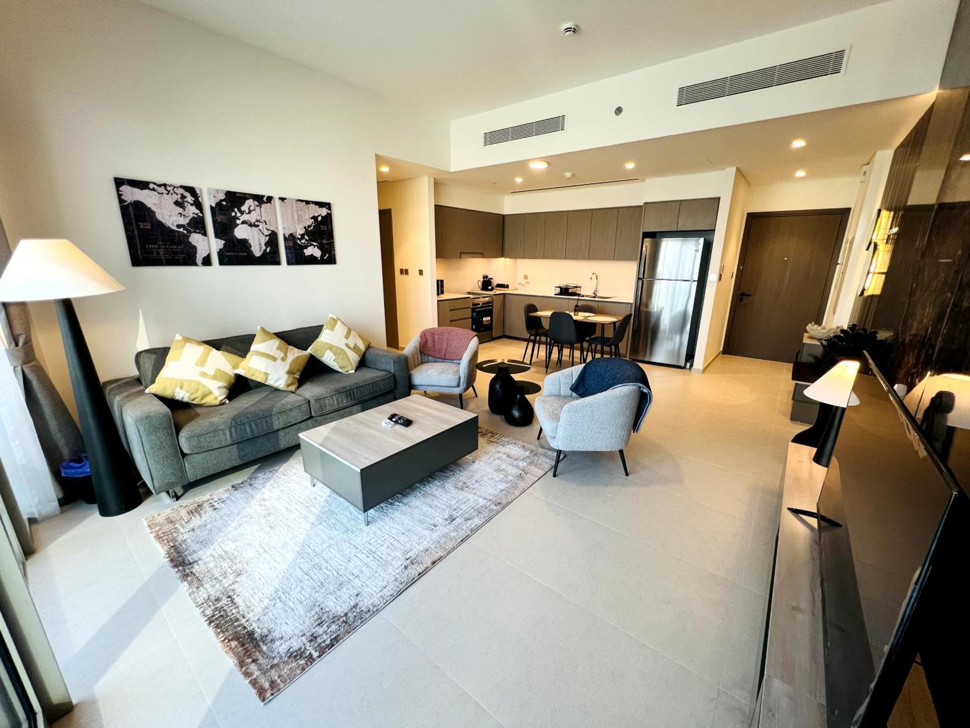 Cozy 2br Burj Khalifa & Fountain Views Dubaï