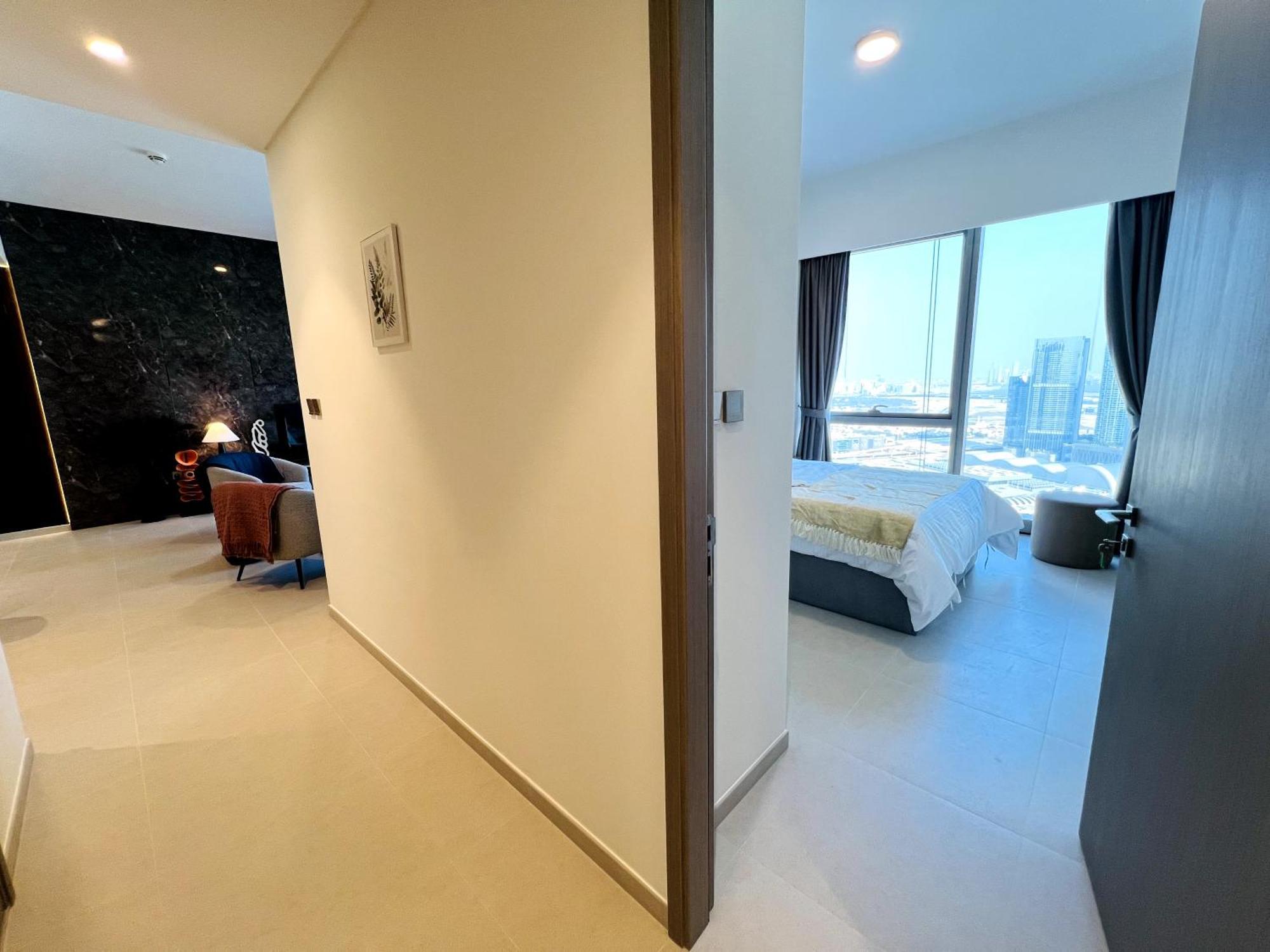 Appartement Cozy 2br Burj Khalifa & Fountain Views *