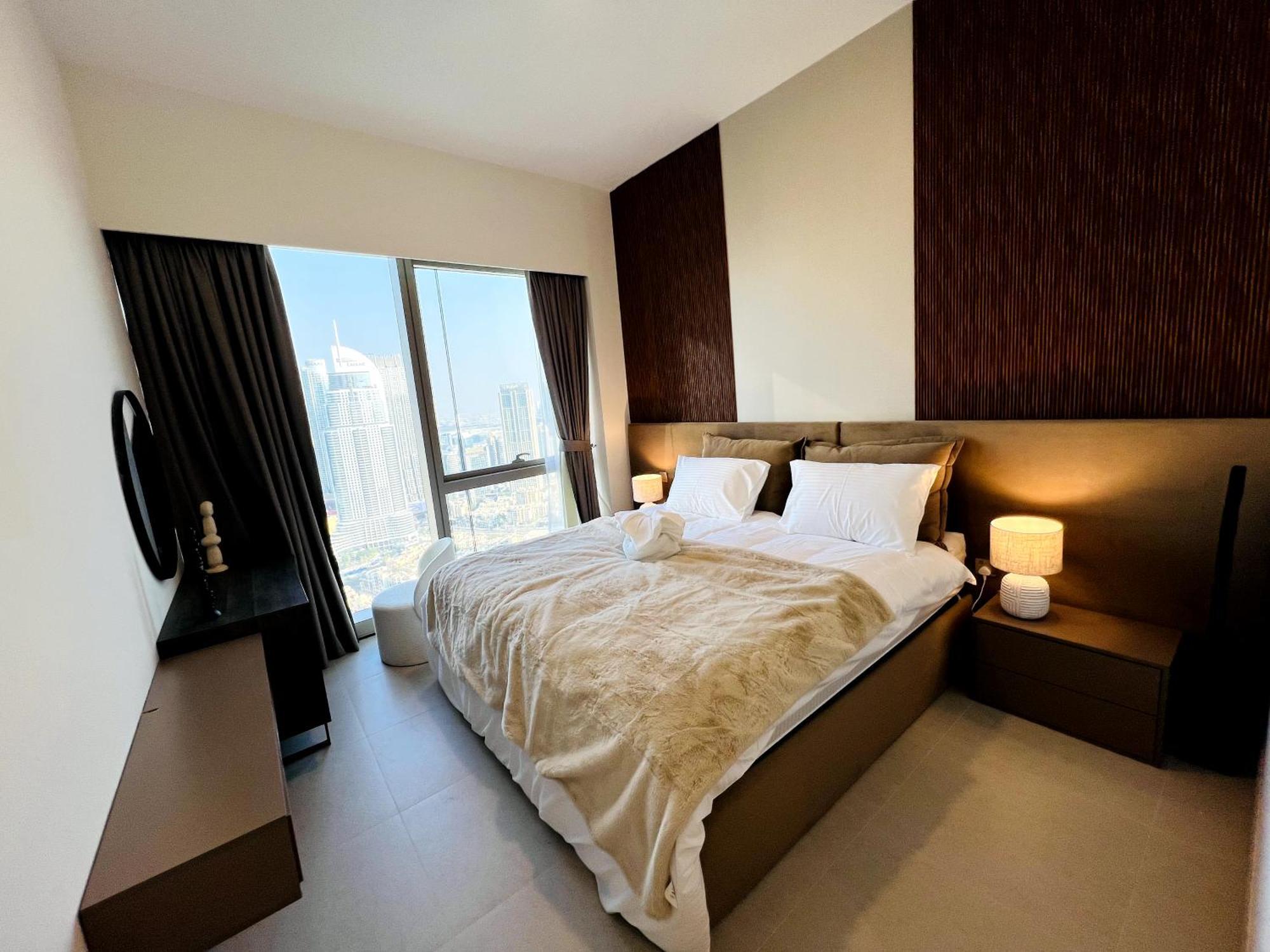 Appartement Cozy 2br Burj Khalifa & Fountain Views Dubai
