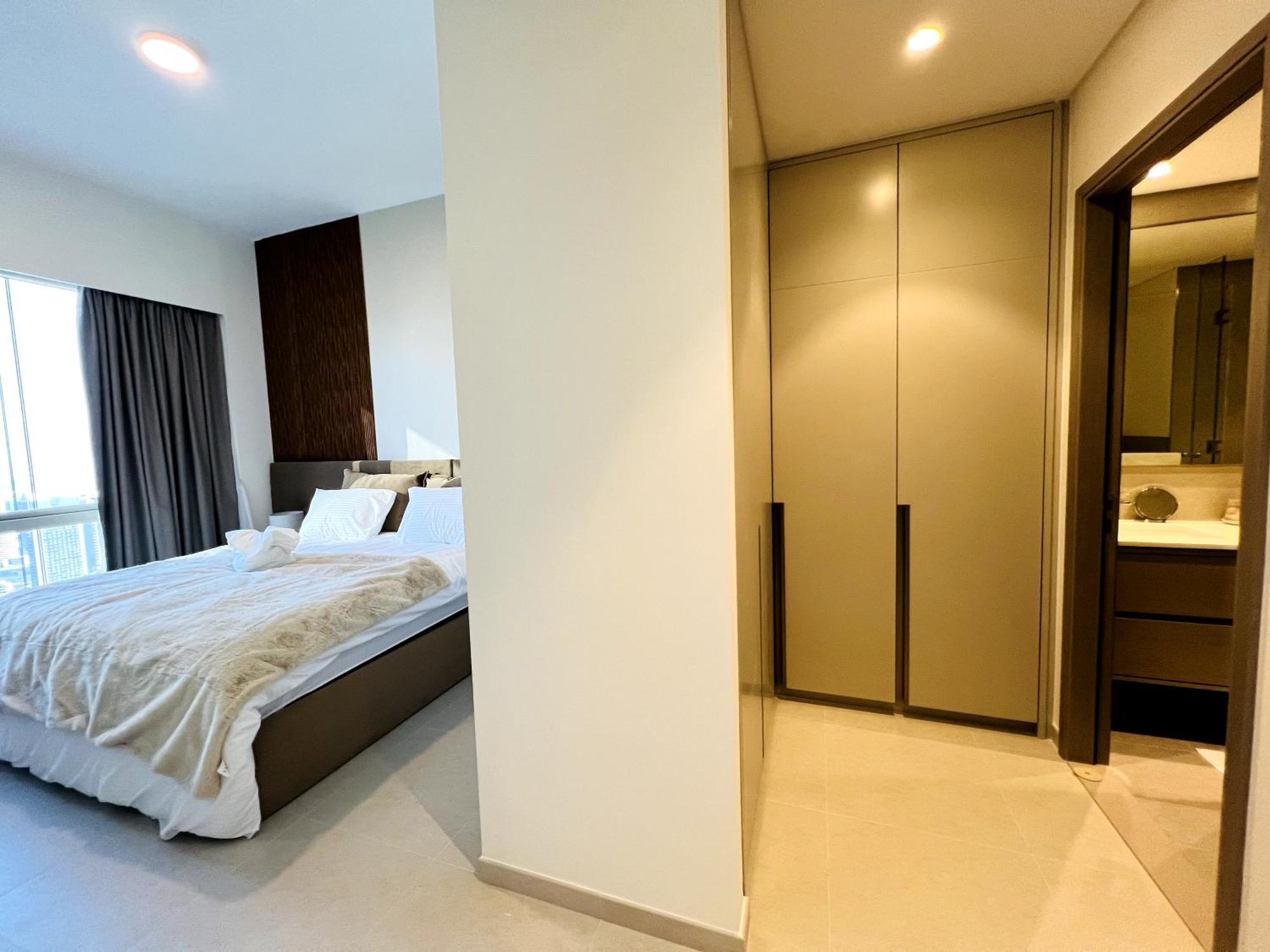 Cozy 2br Burj Khalifa & Fountain Views Appartement Dubaï