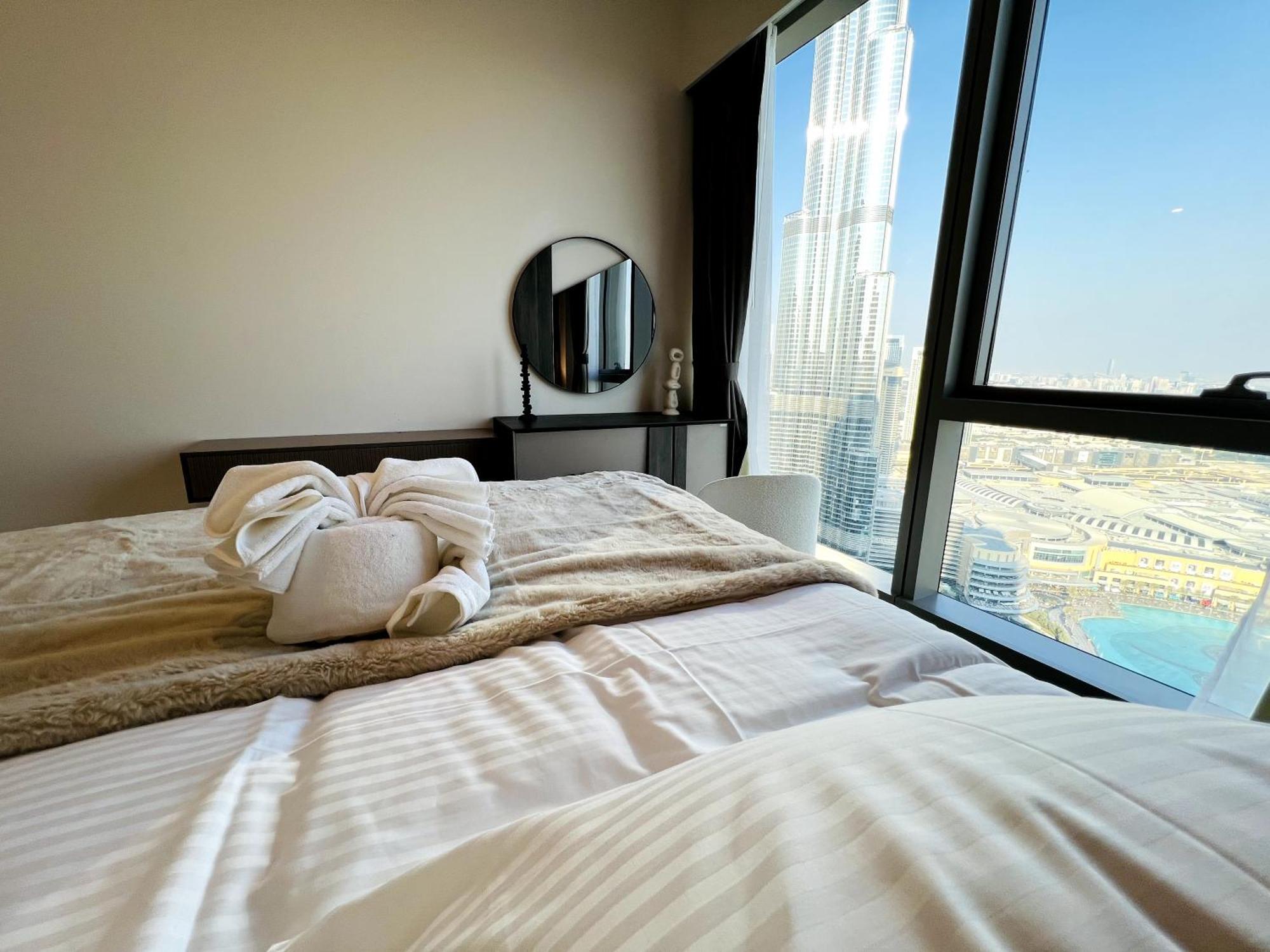 Cozy 2br Burj Khalifa & Fountain Views Appartement Dubai