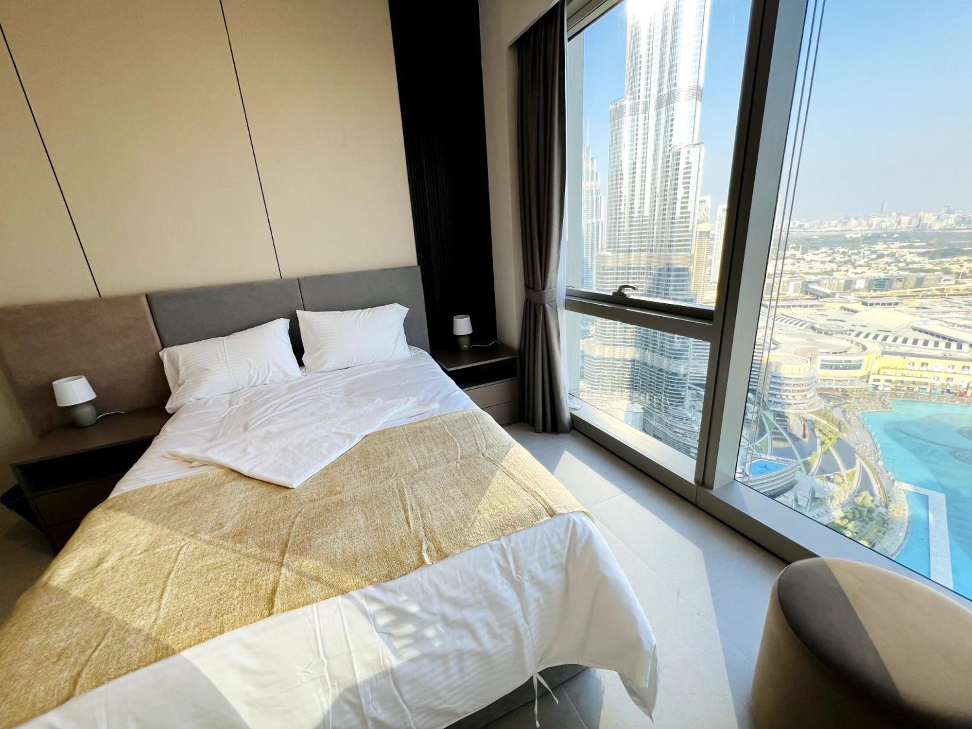 Cozy 2br Burj Khalifa & Fountain Views Appartement Dubai