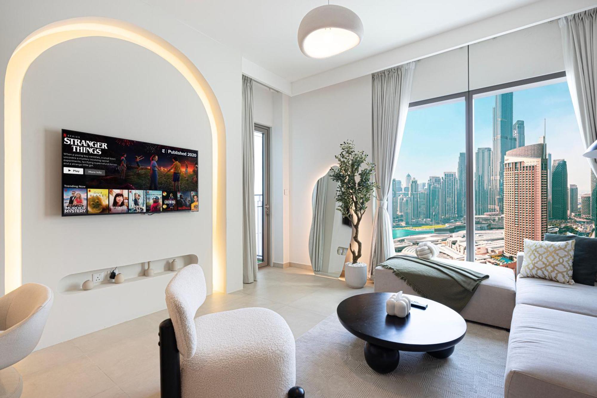 Appartement Full Burj View & Direct Access To Mall Dubaï