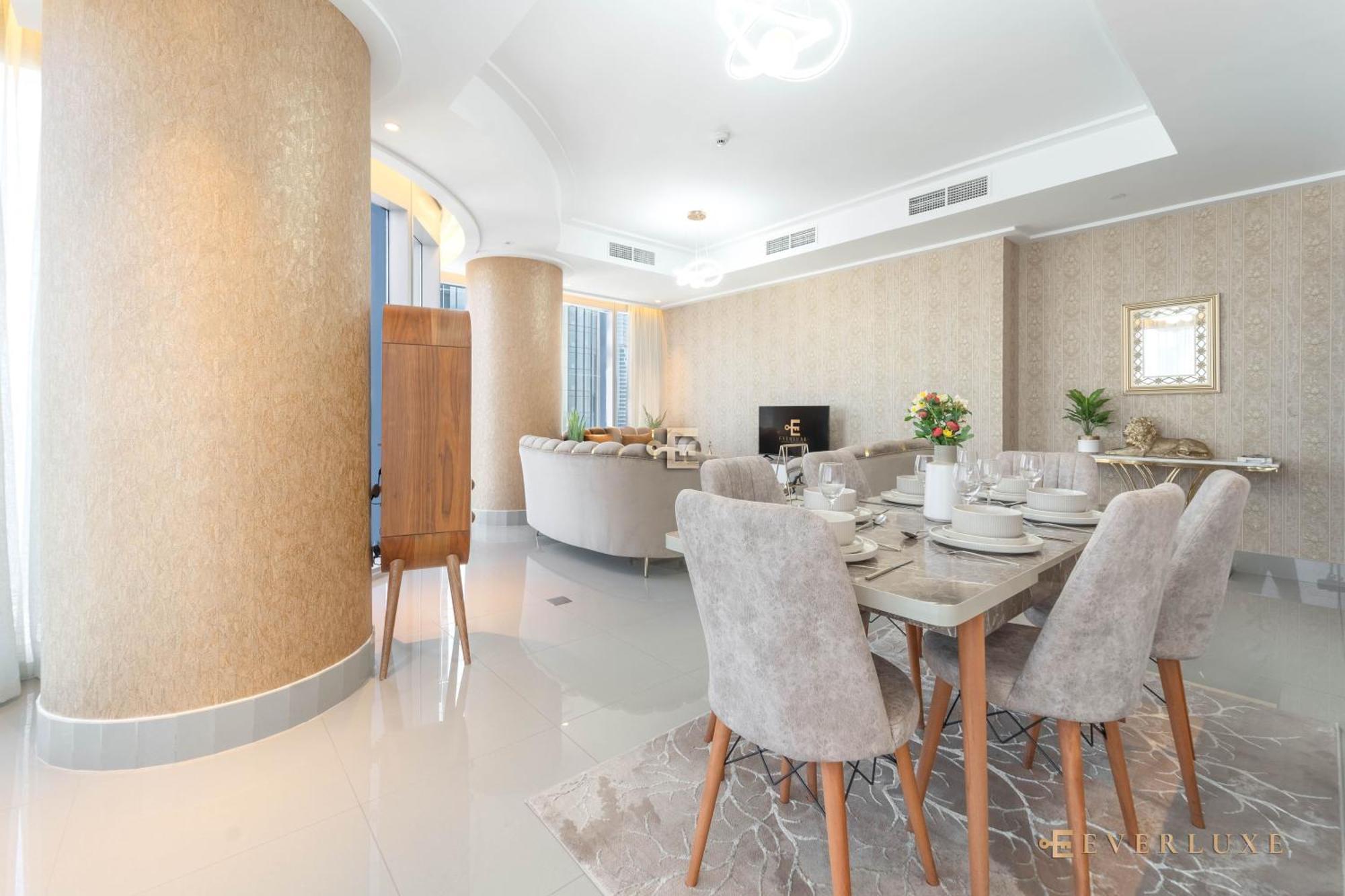 Appartement Downtown Elegance 2br Near Fountain