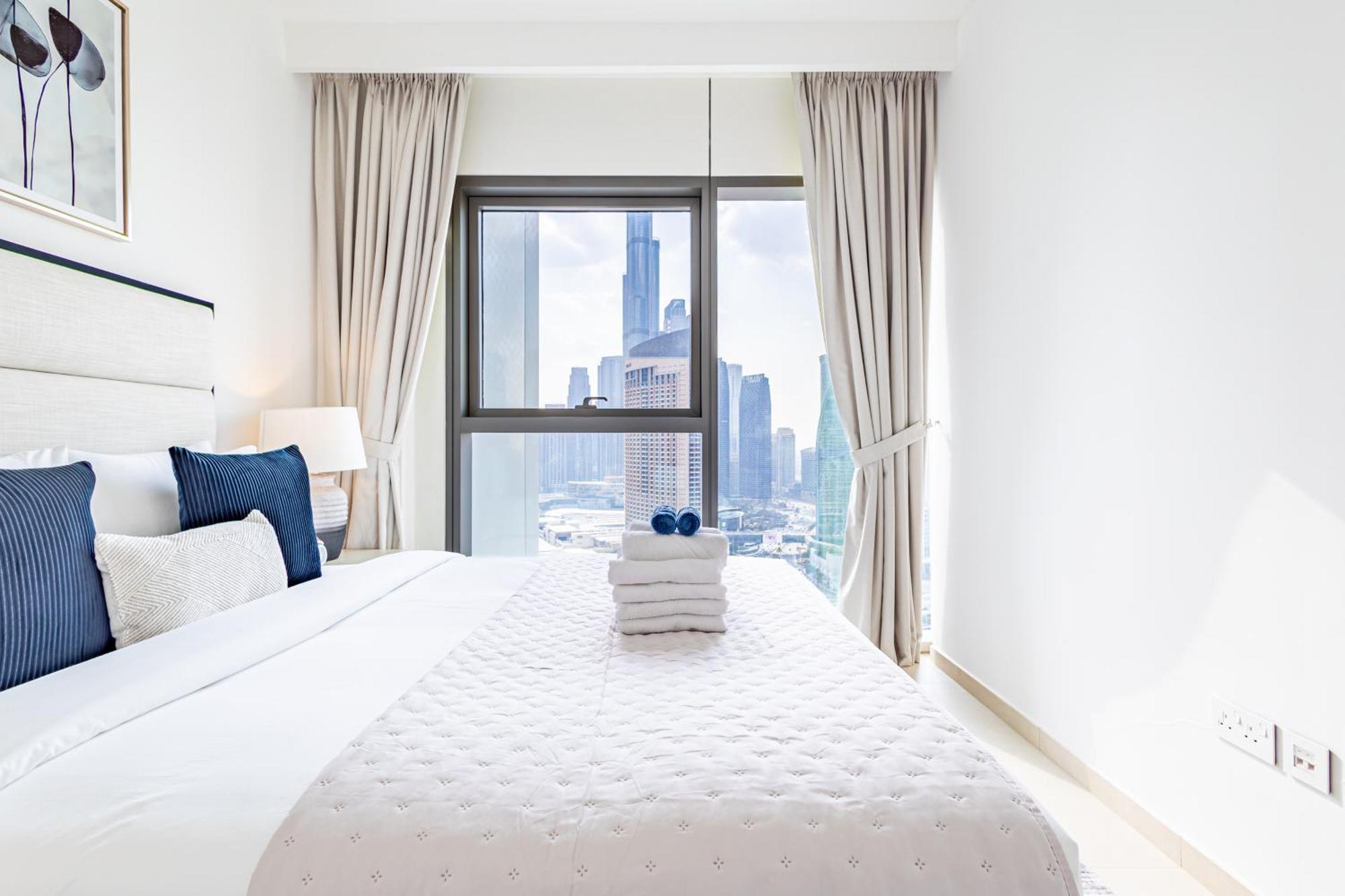 Appartement Premium 3br L Office With Burj Khalifa & Fountain Views Dubaï