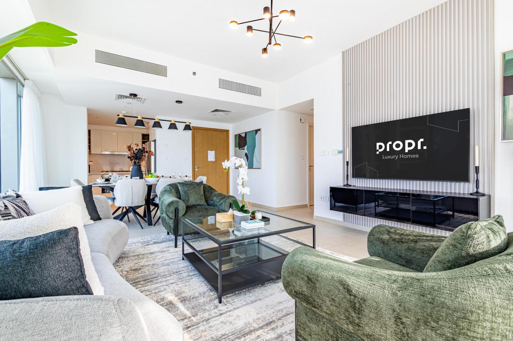 Appartement Premium 3br L Office With Burj Khalifa & Fountain Views Dubaï