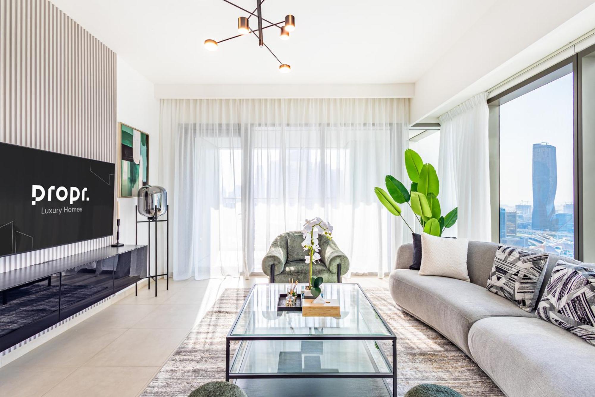 Appartement Premium 3br L Office With Burj Khalifa & Fountain Views