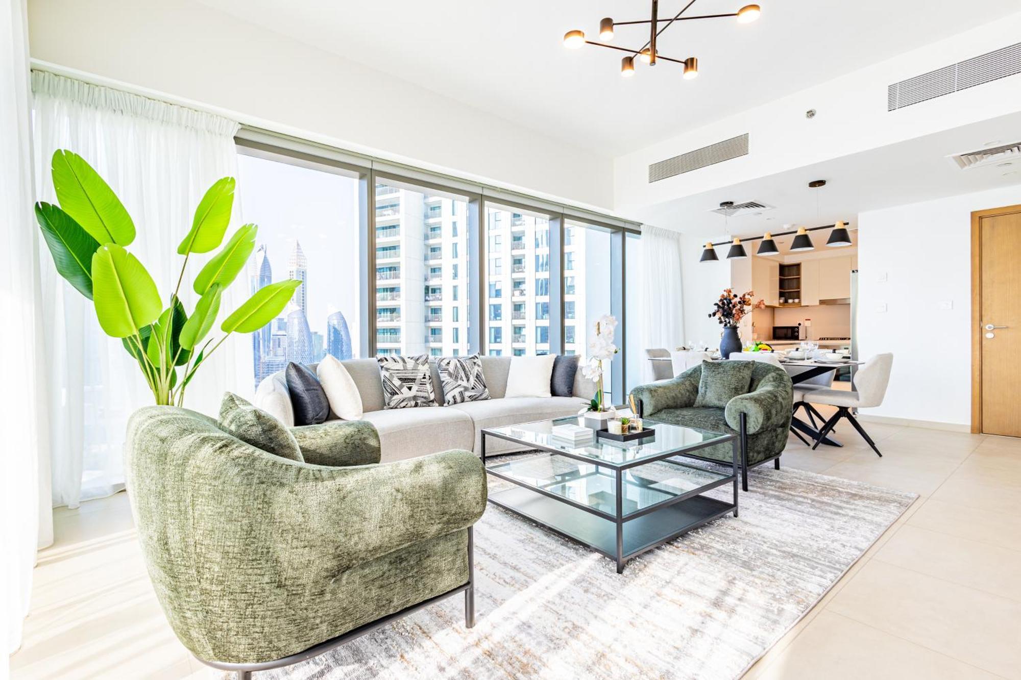 Premium 3br L Office With Burj Khalifa & Fountain Views * Dubaï