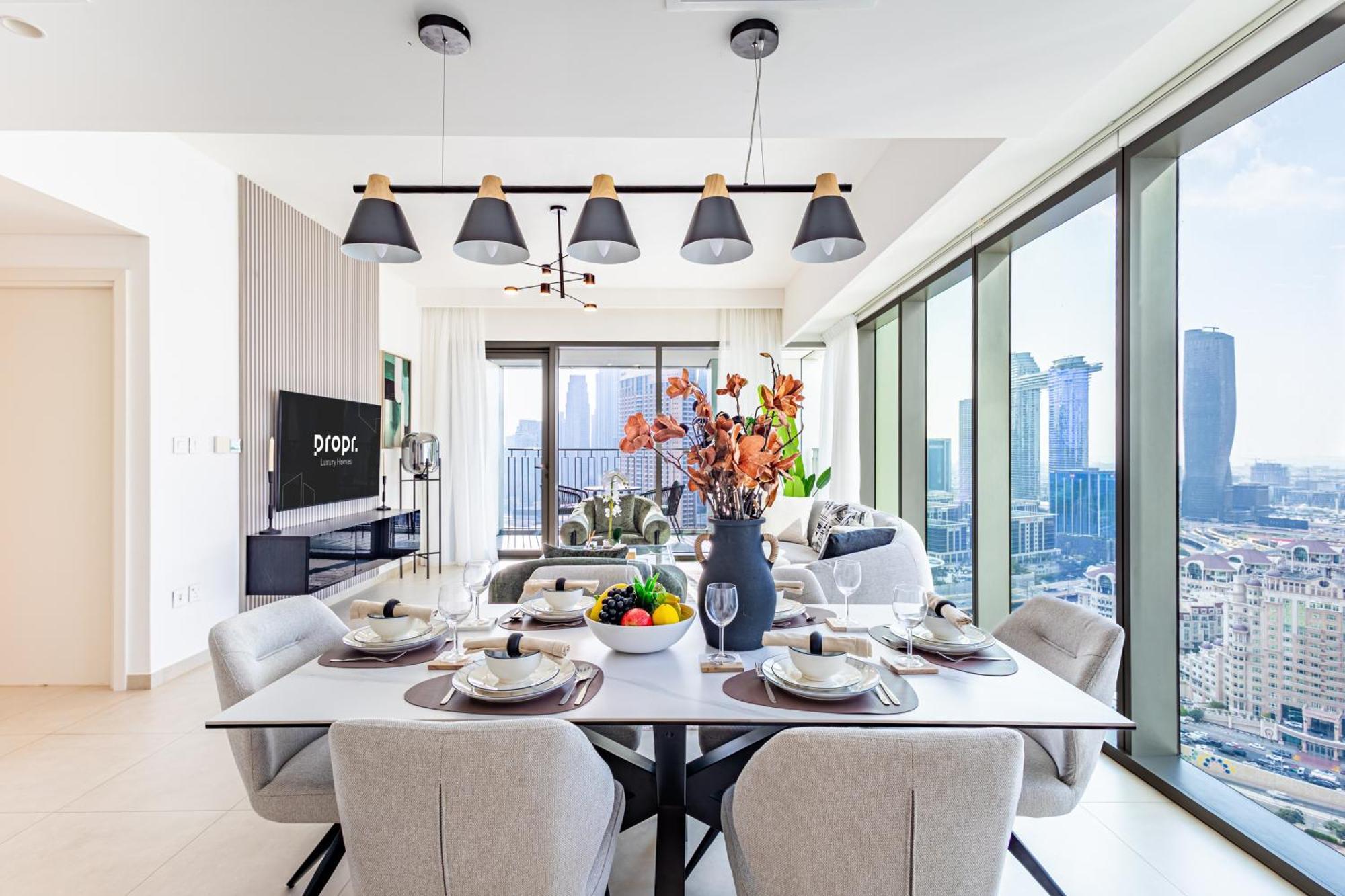 Premium 3br L Office With Burj Khalifa & Fountain Views