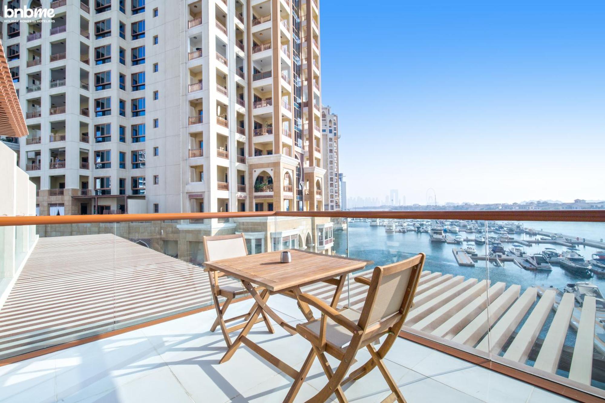 Bnbmehomes - Palm Views Lägenhet Dubai
