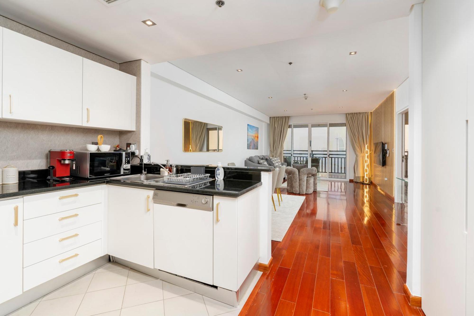 Apartment Cozy, Full Sea View, Private Beach, In 5 Stars At The Palm *