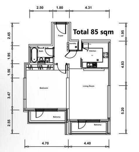 Casa vacanze Burj Khalifa Full View Luxury Downtown Gem Dubai