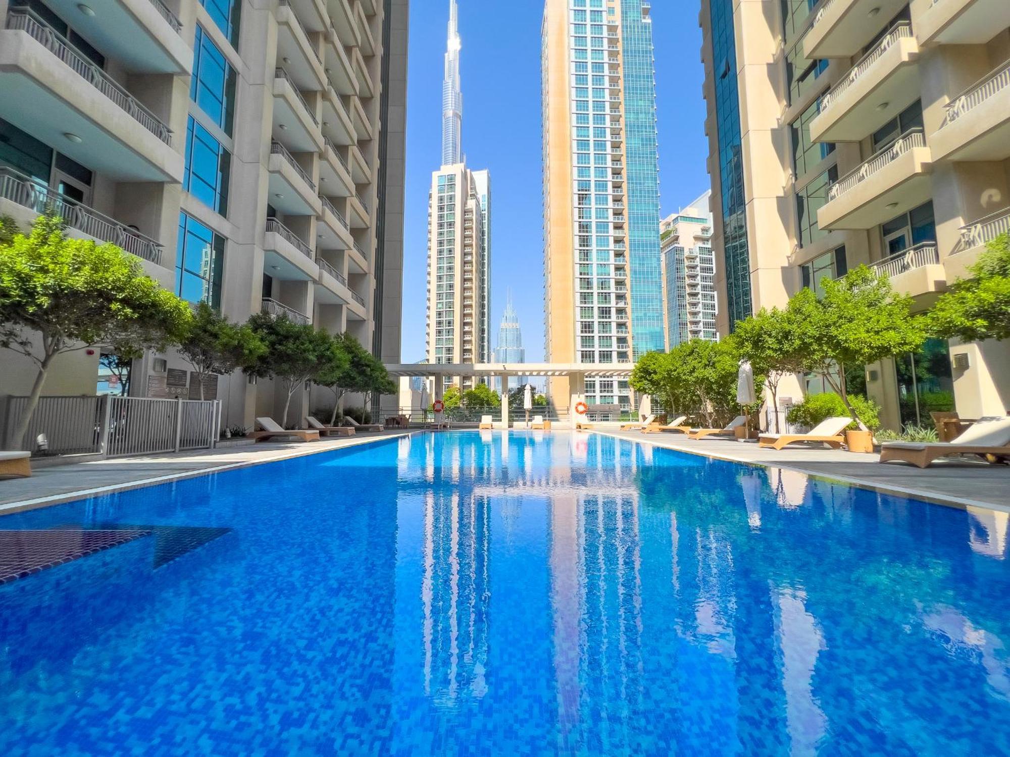 Hébergement de vacances Burj Khalifa Full View Luxury Downtown Gem