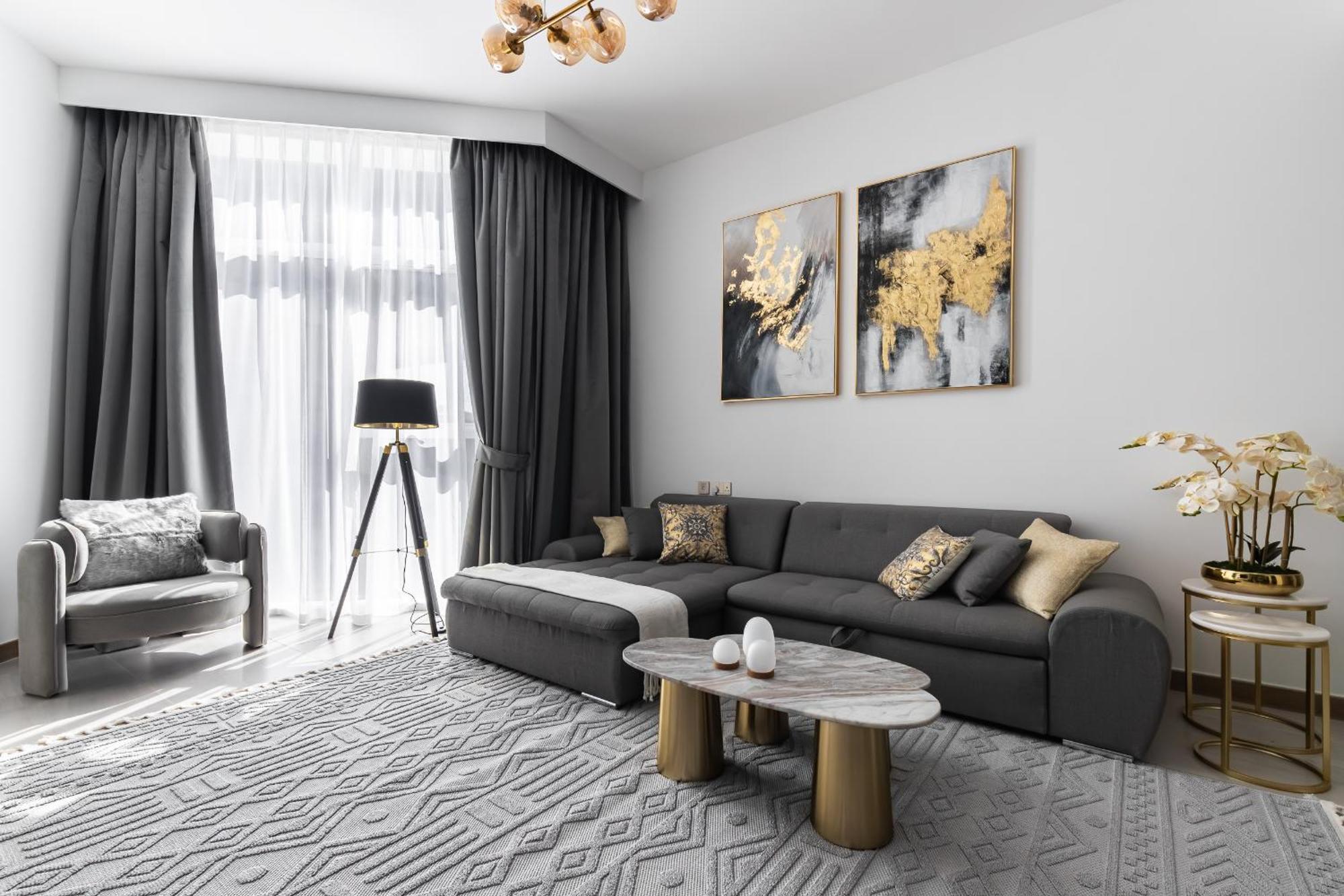 Simply Comfort In Missoni Floor With Sea, Canal And Burj Khalifa Views Apartemen Dubai