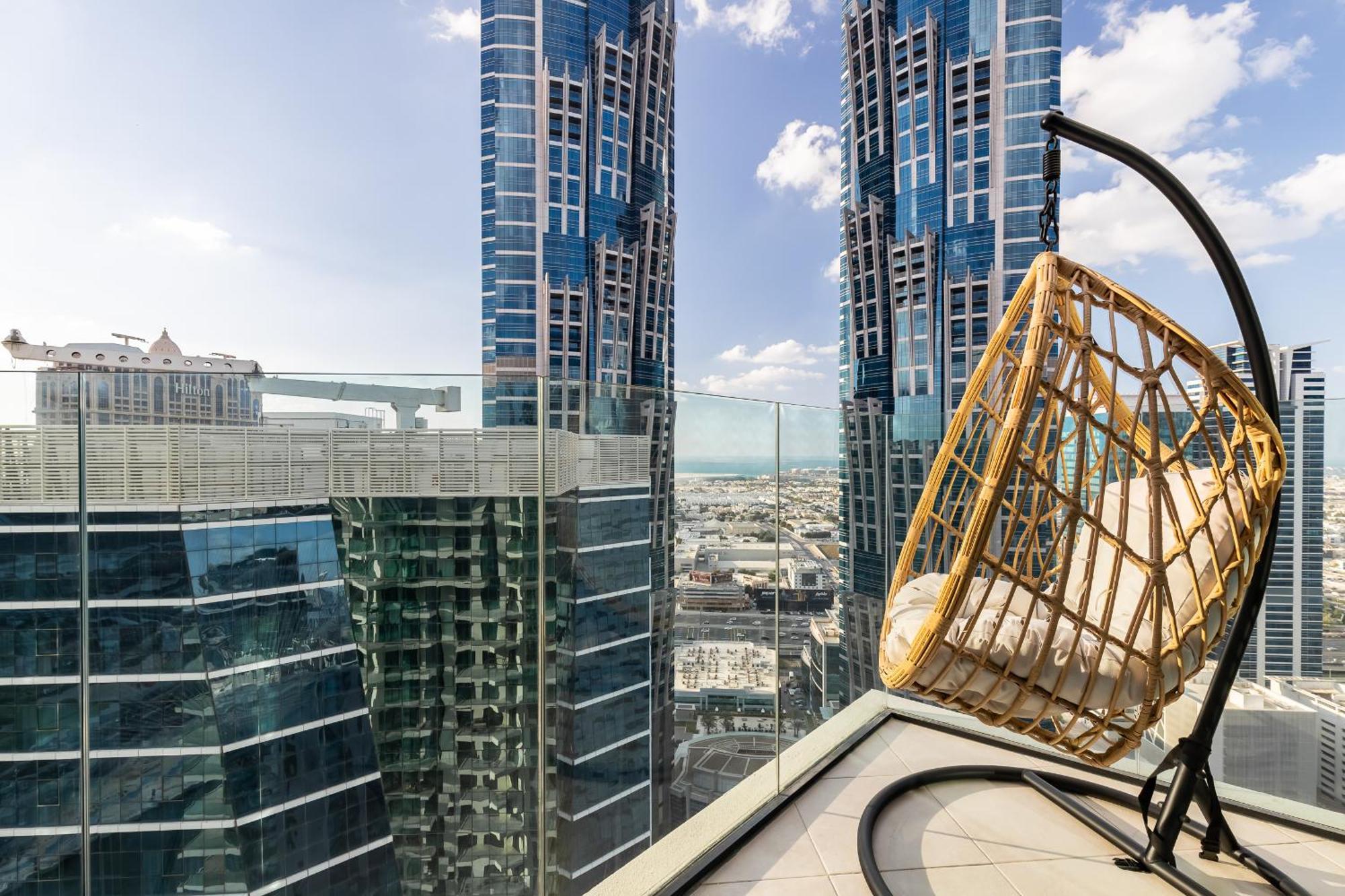 Appartement Simply Comfort In Missoni Floor With Sea, Canal And Burj Khalifa Views Dubaï