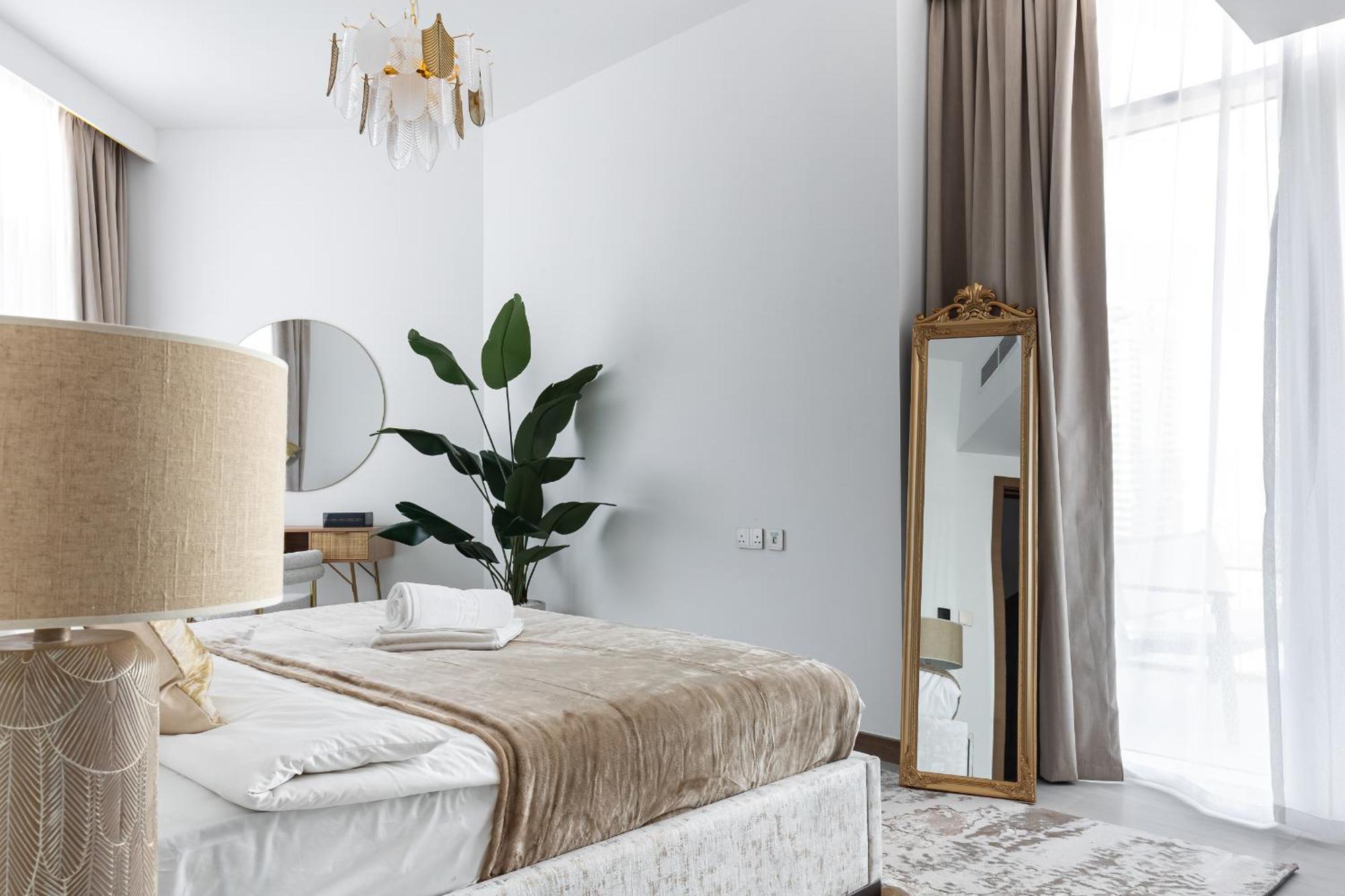 Appartement Simply Comfort In Missoni Floor With Sea, Canal And Burj Khalifa Views Dubaï