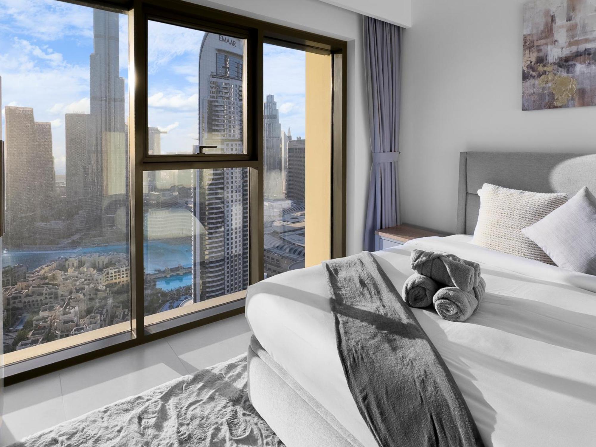 View In And Burj Khalifa View - 2 Bedroom - 3 Beds *