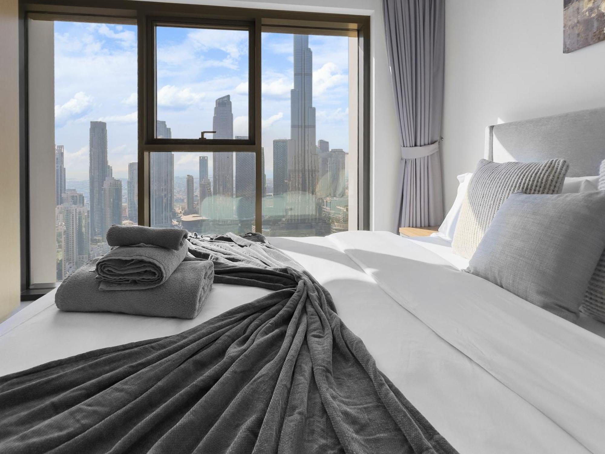 View In And Burj Khalifa View - 2 Bedroom - 3 Beds Appartement
