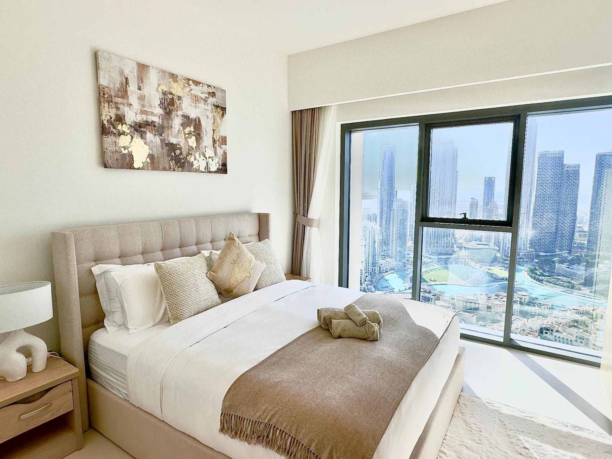 View In And Burj Khalifa View - 2 Bedroom - 3 Beds Dubaï