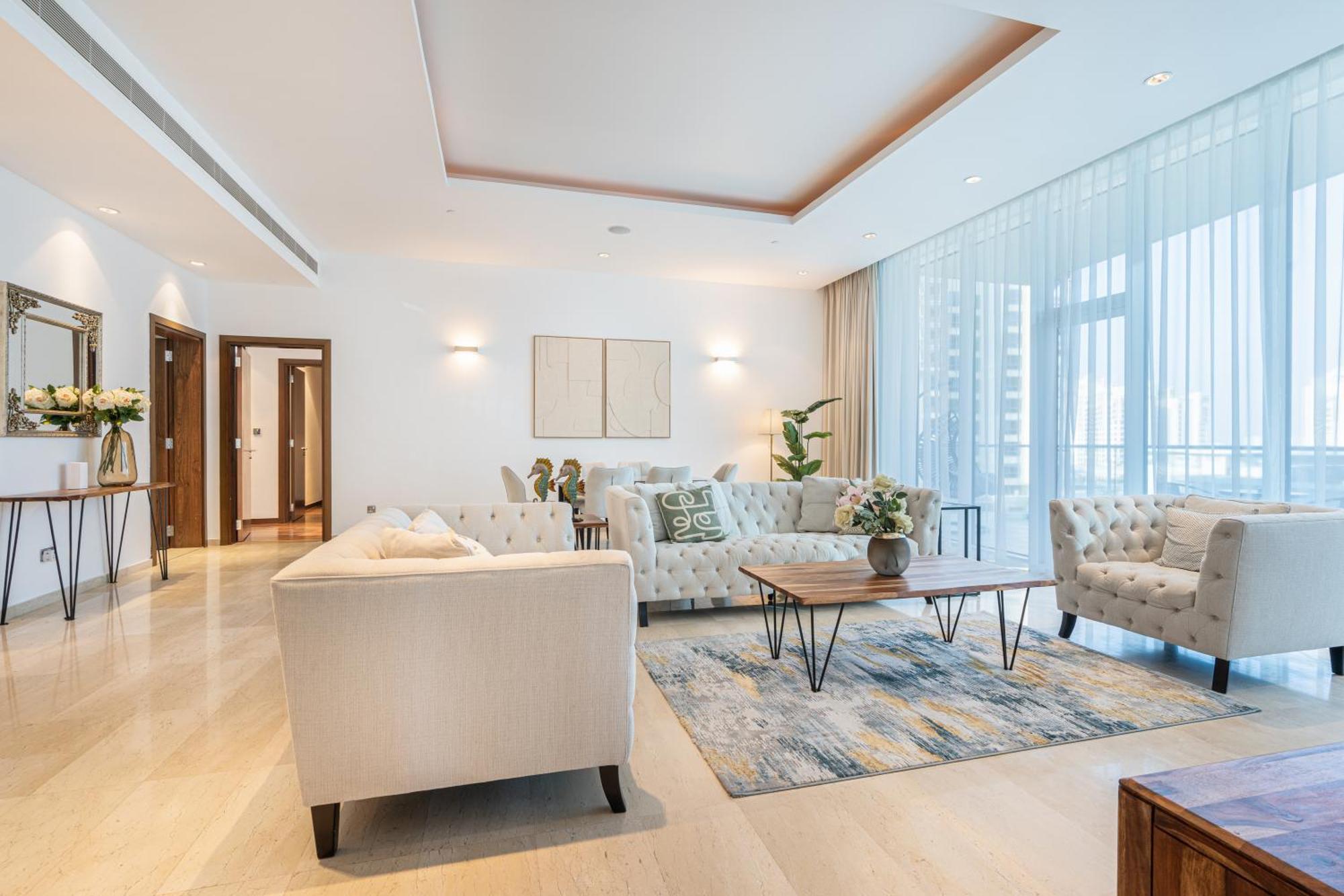 Appartement Palm Next To Nakheel Mall With Private Dubaï