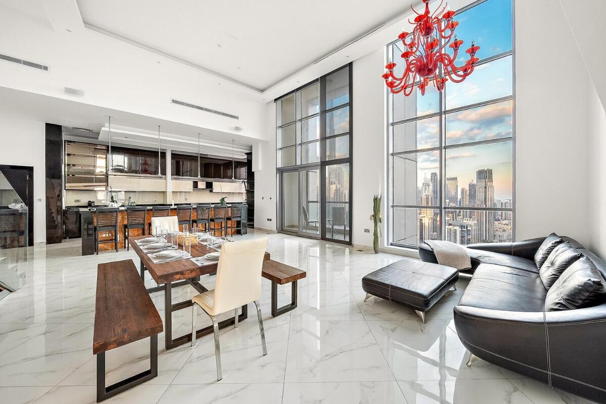 Appartement Upscale 2br Duplex Near Burj Khalifa With Free Parking & Pool *