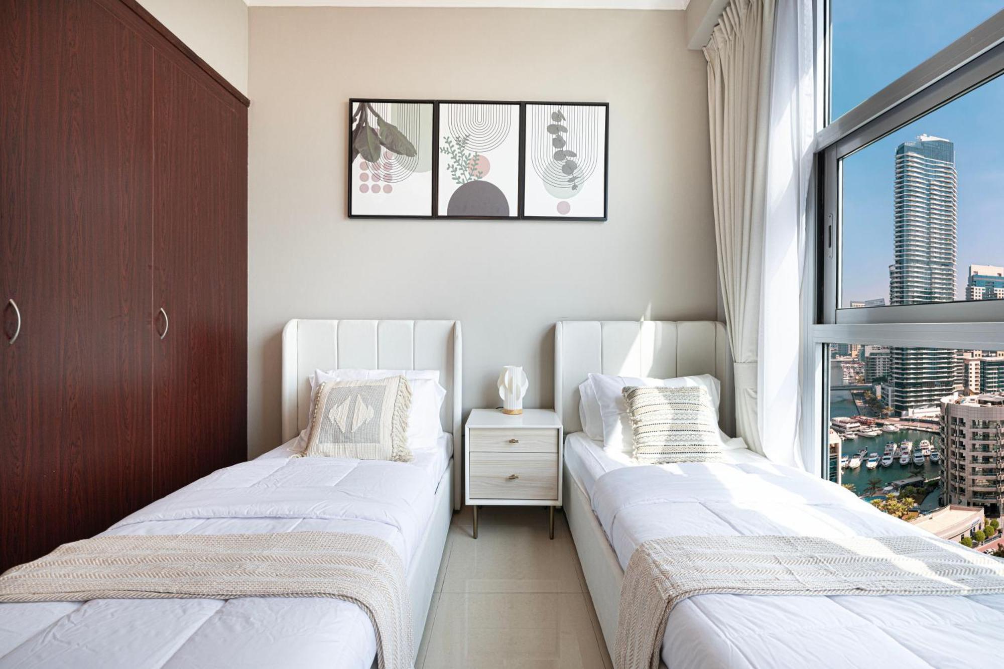 Cozy Urban 2br In Dec Tower Marina Appartement *